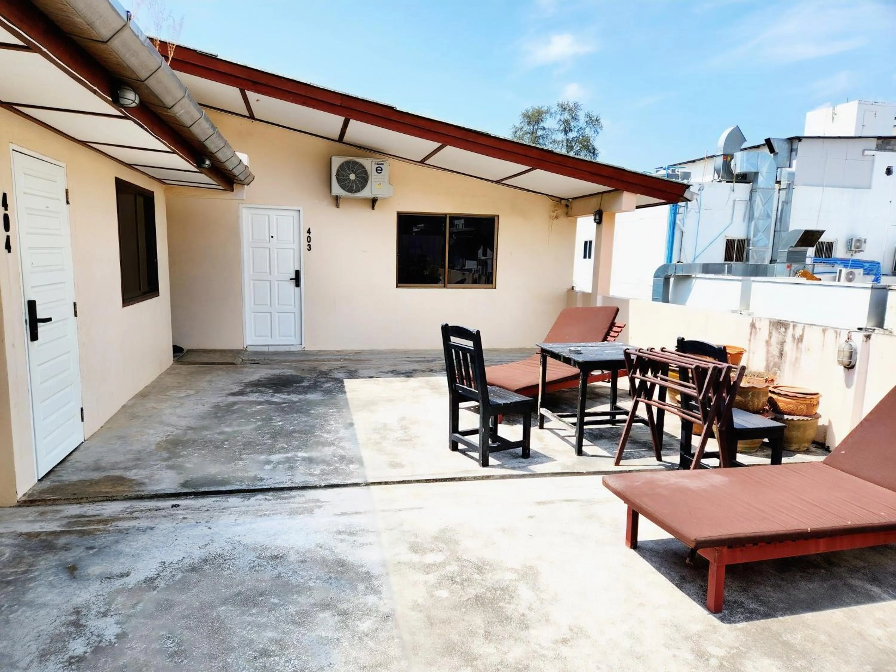 Balcony/Terrace in The Green Mansion Hotel - Patong Beach