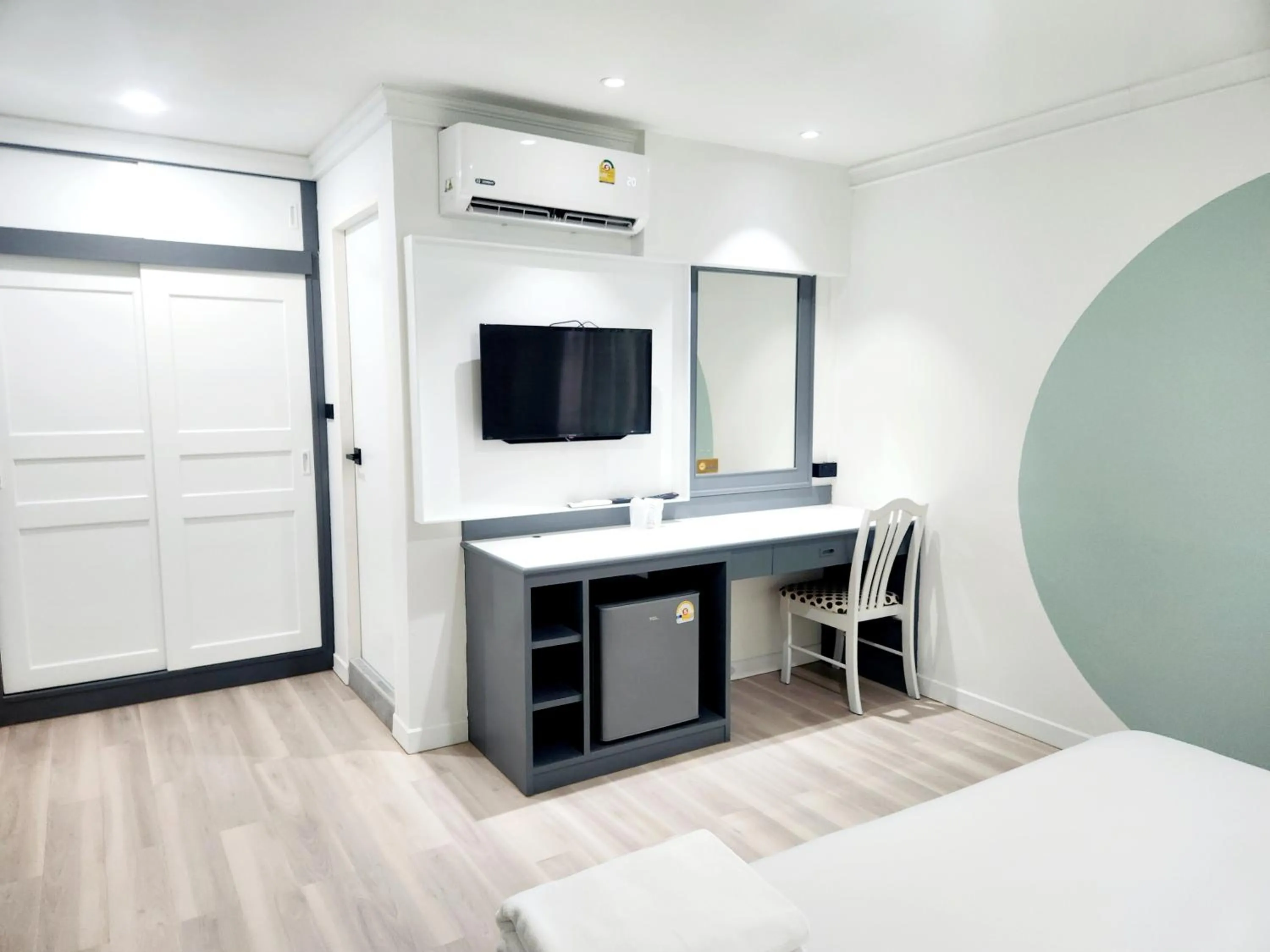 Bed in The Green Mansion Hotel - Patong Beach