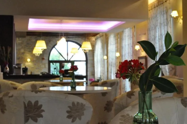 Decorative detail in Areos Polis Boutique Hotel