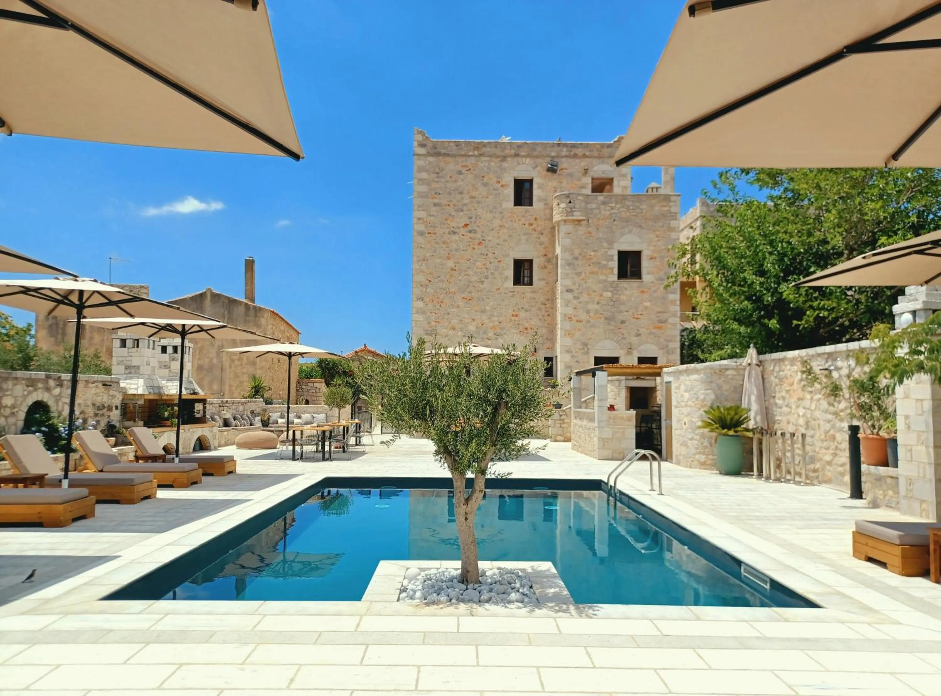 Property building in Areos Polis Boutique Hotel