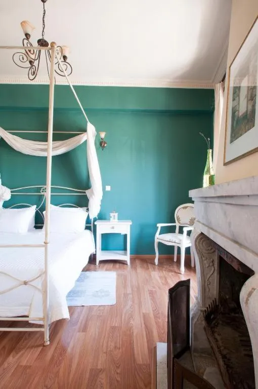 Bed in Areos Polis Boutique Hotel