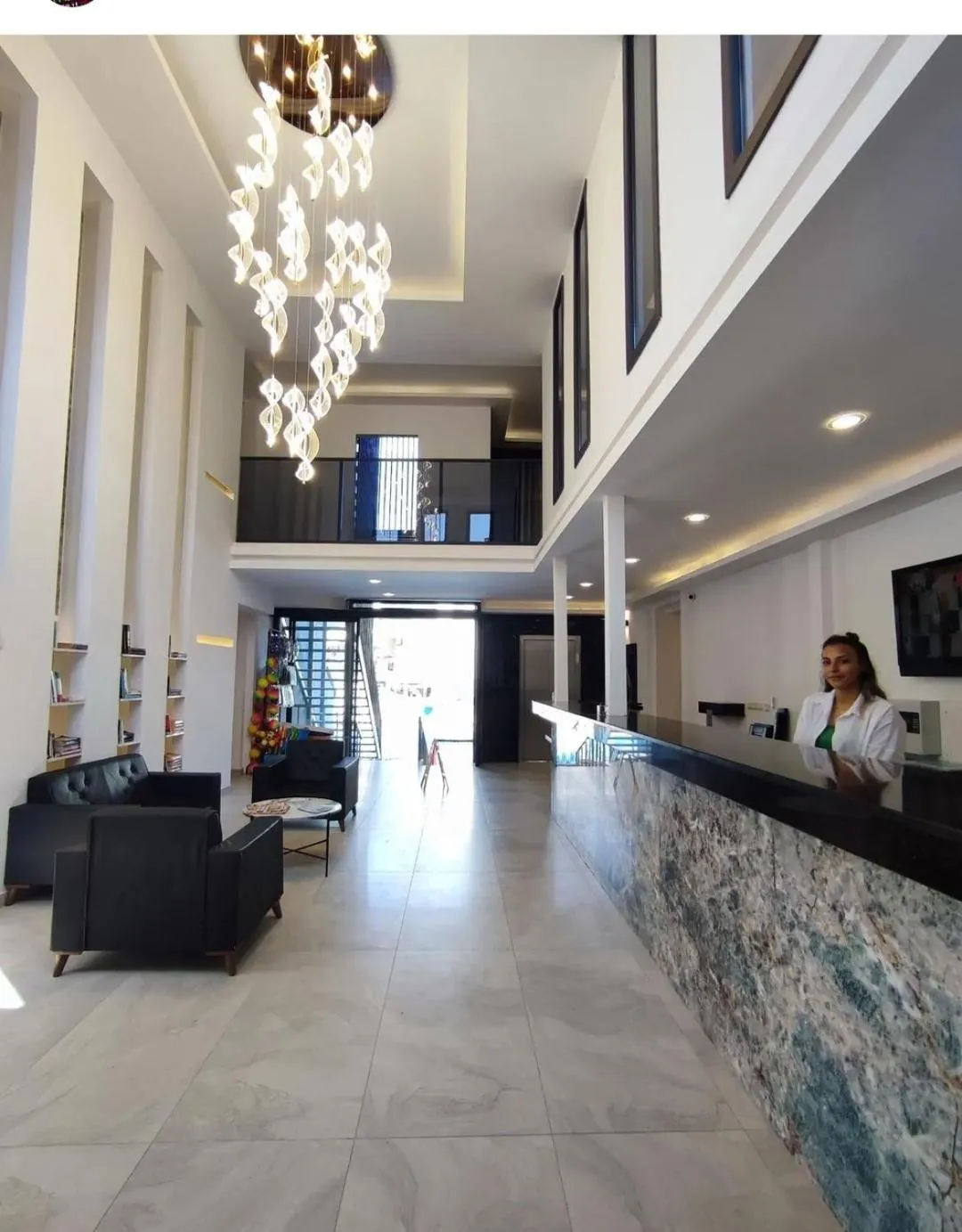 Lobby or reception in Golden Orange Apart