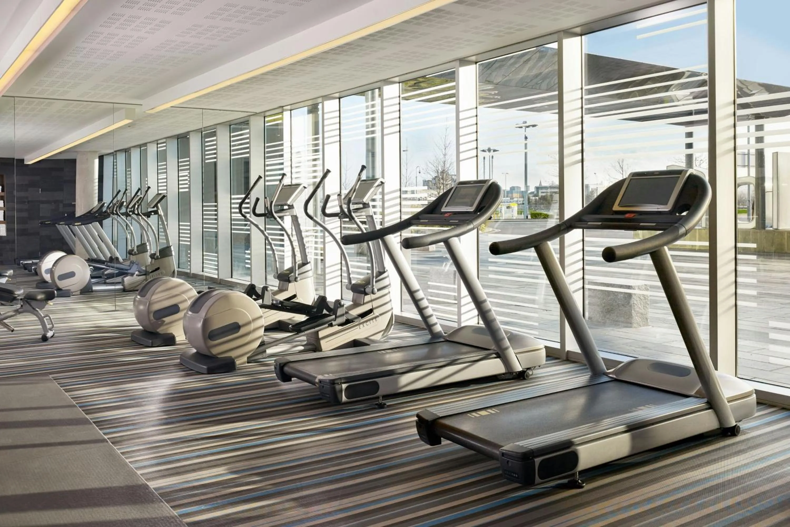 Fitness centre/facilities in Aloft London Excel