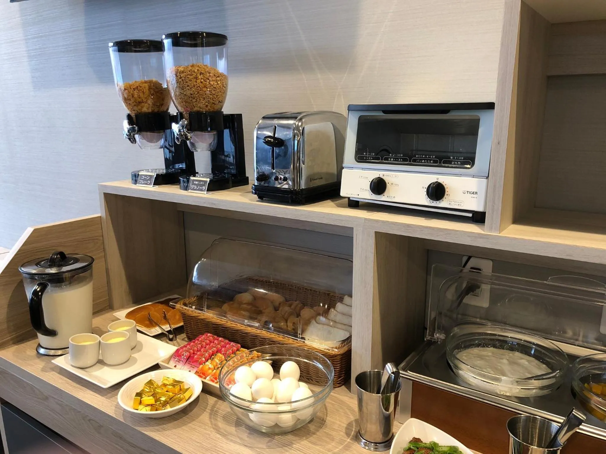 Breakfast in Kuretake Inn Osaka Sakaisuji Honmachi