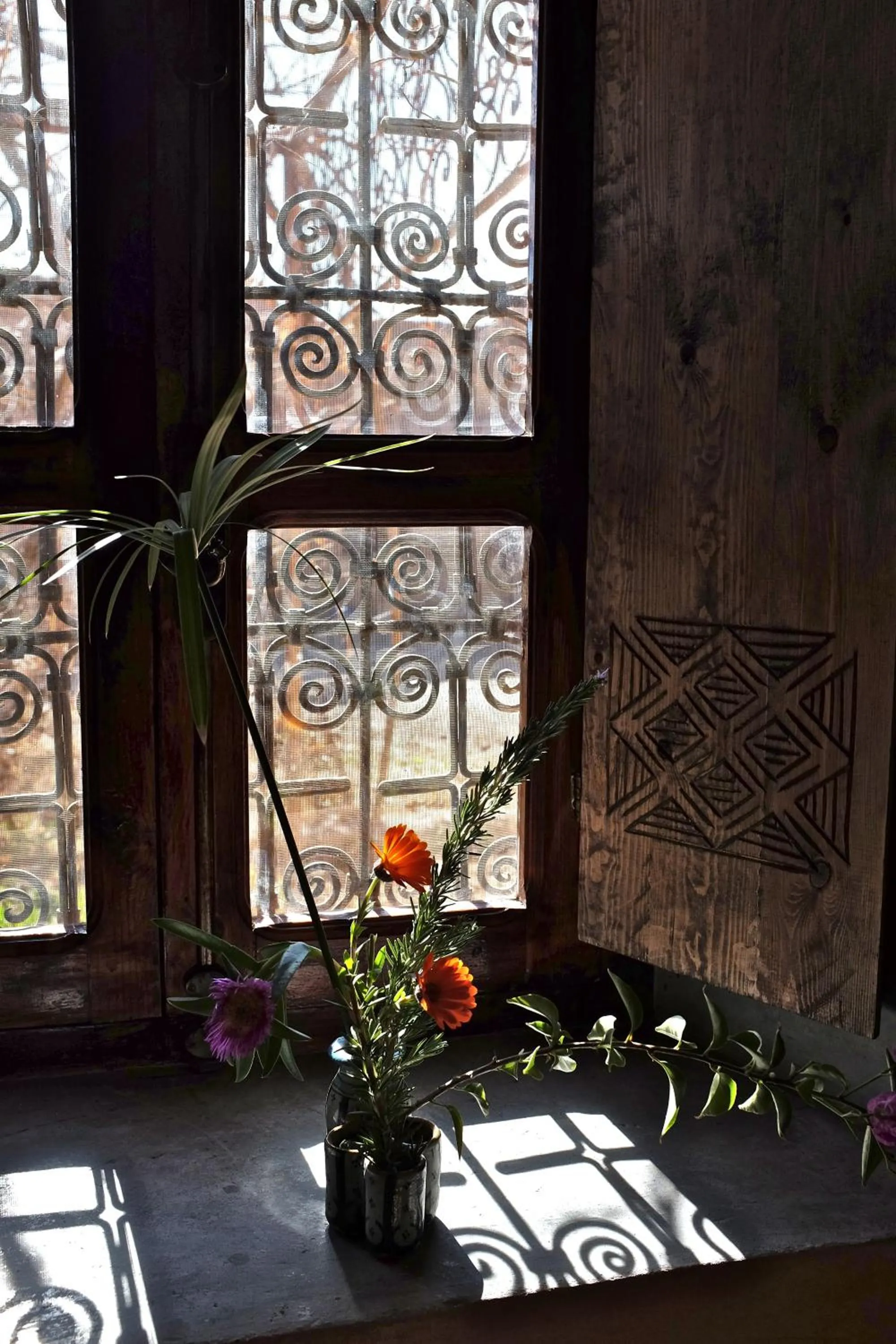 Decorative detail in Sawadi Ecolodge