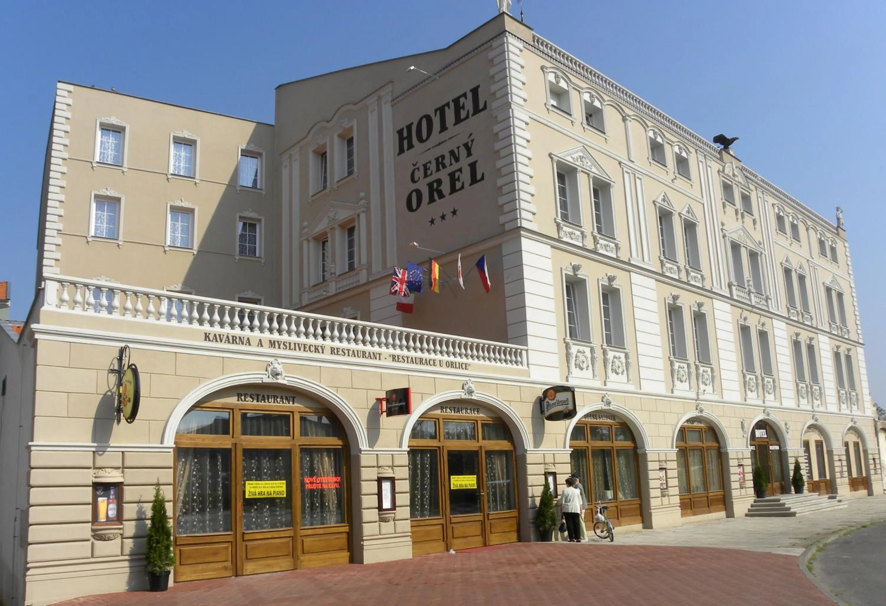 Property building in Hotel Černý Orel Žatec