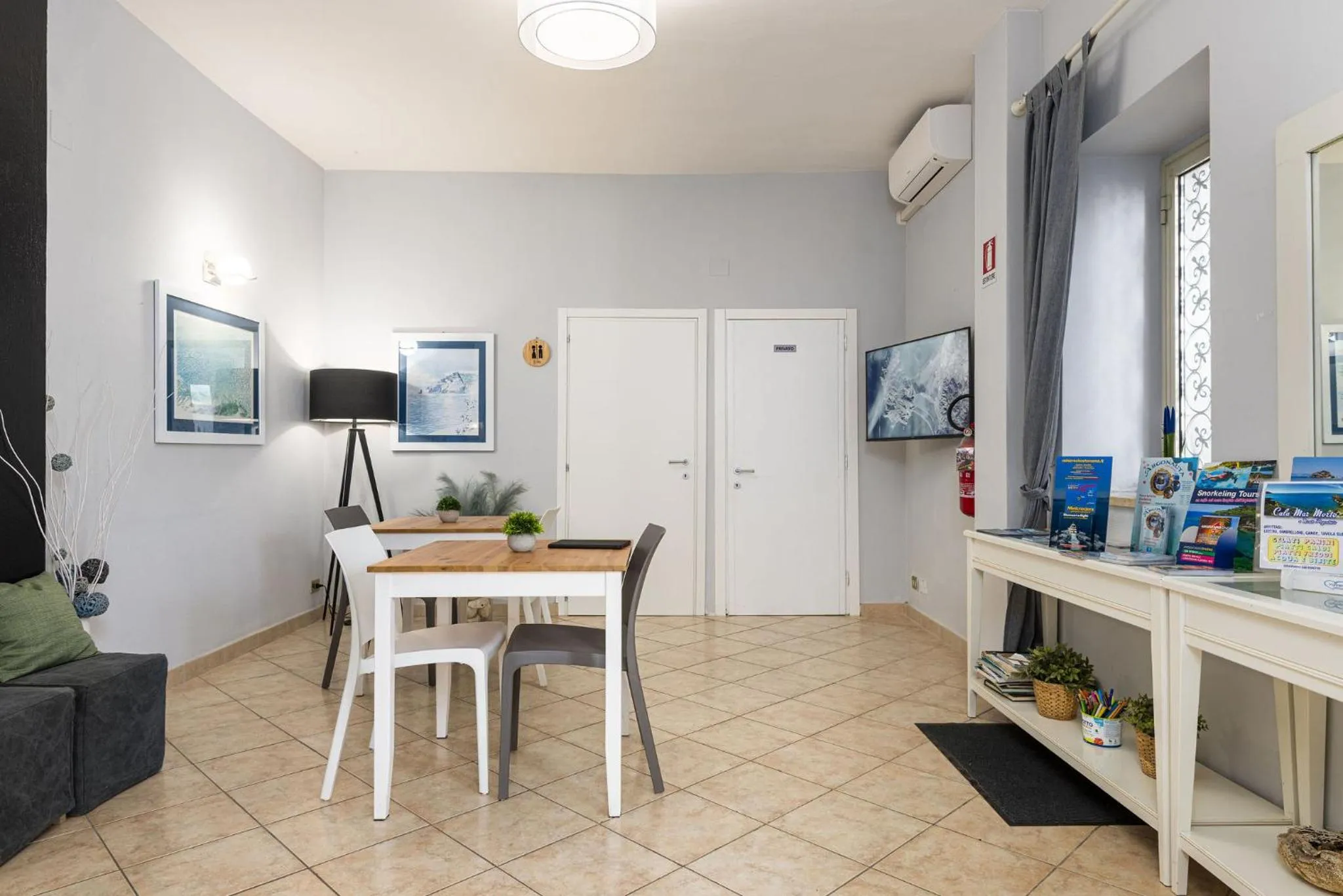 Lobby or reception in Hotel Conchiglia