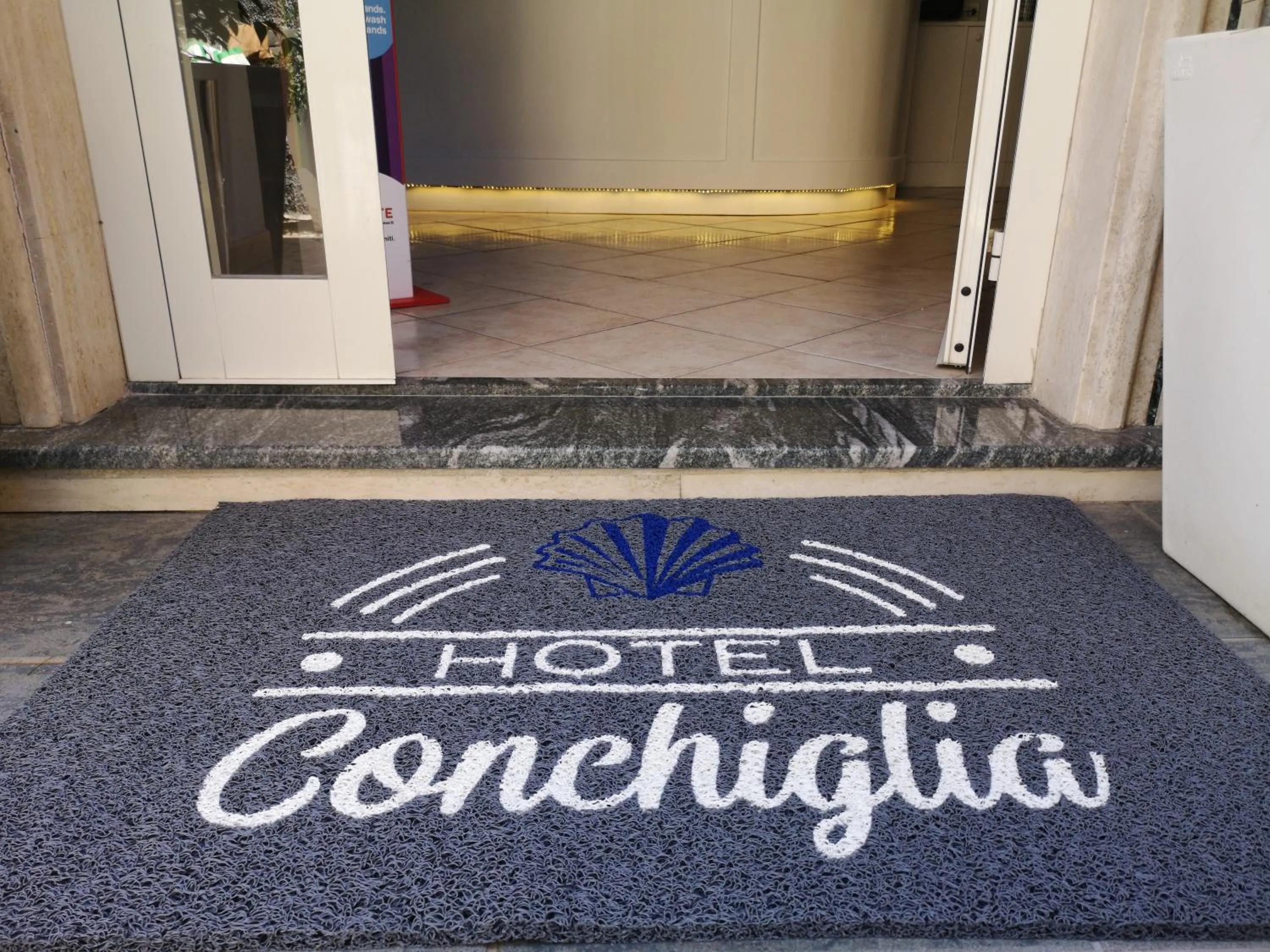 Facade/entrance in Hotel Conchiglia