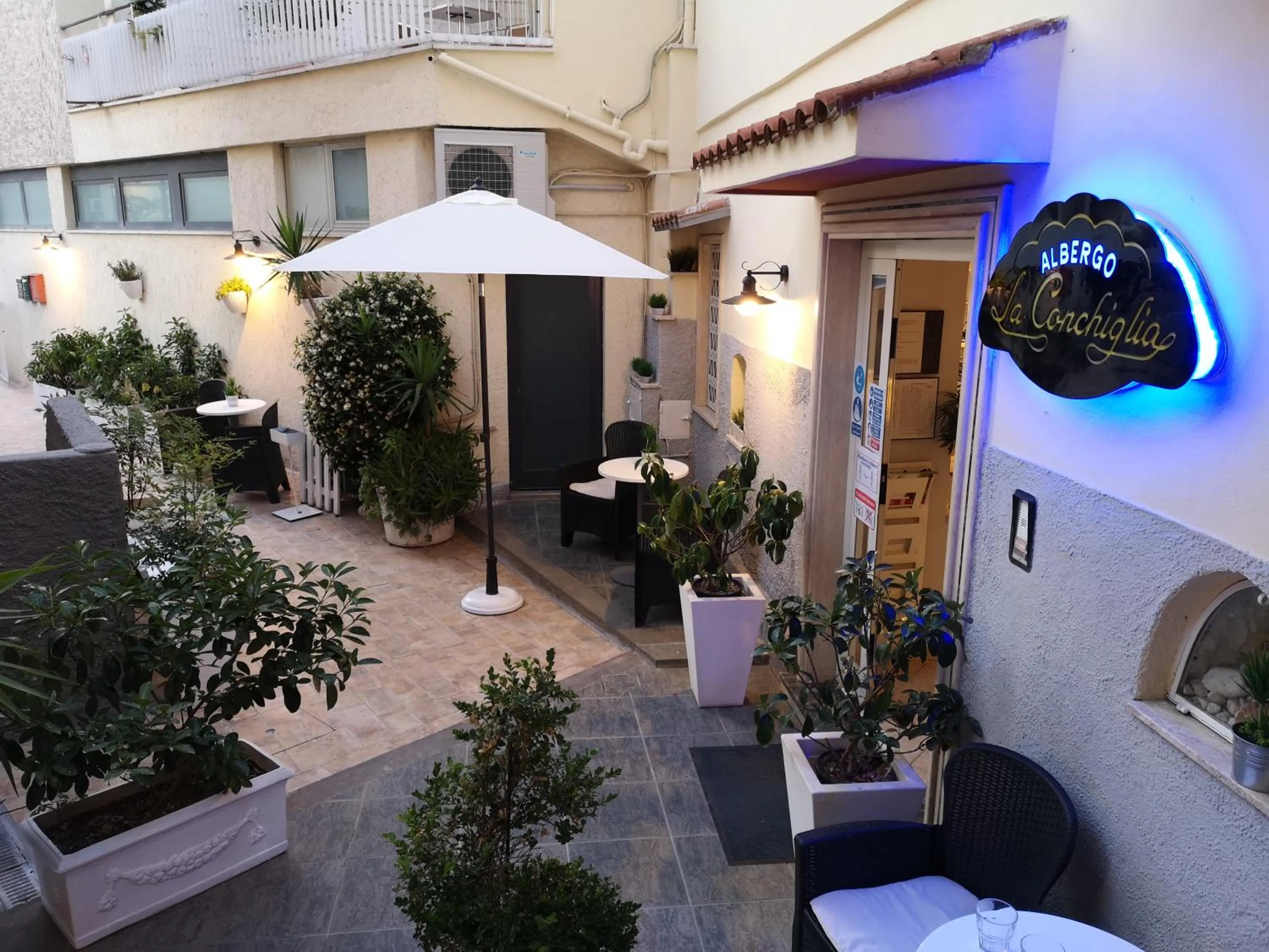 Garden in Hotel Conchiglia