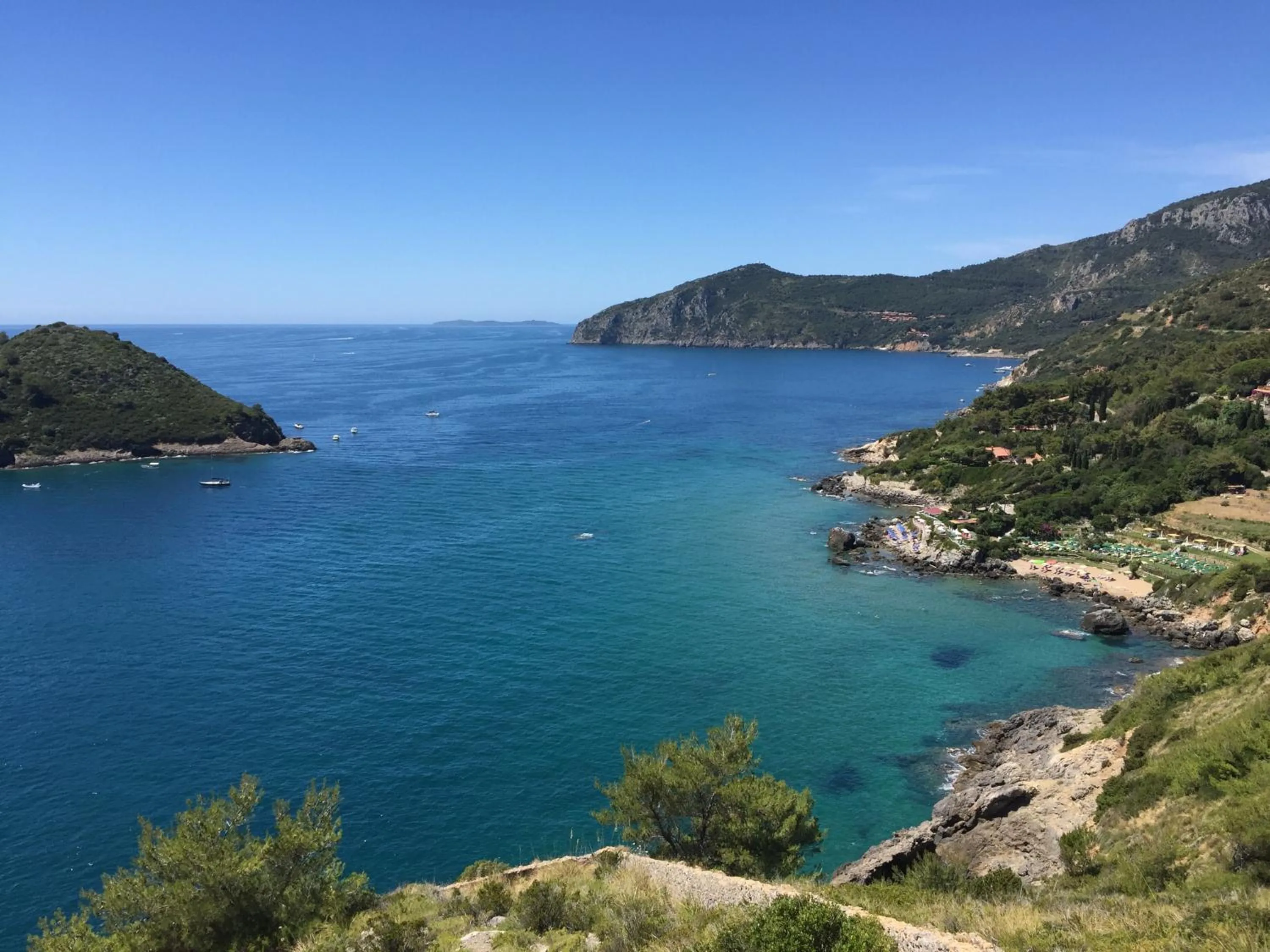Natural landscape in Hotel Conchiglia