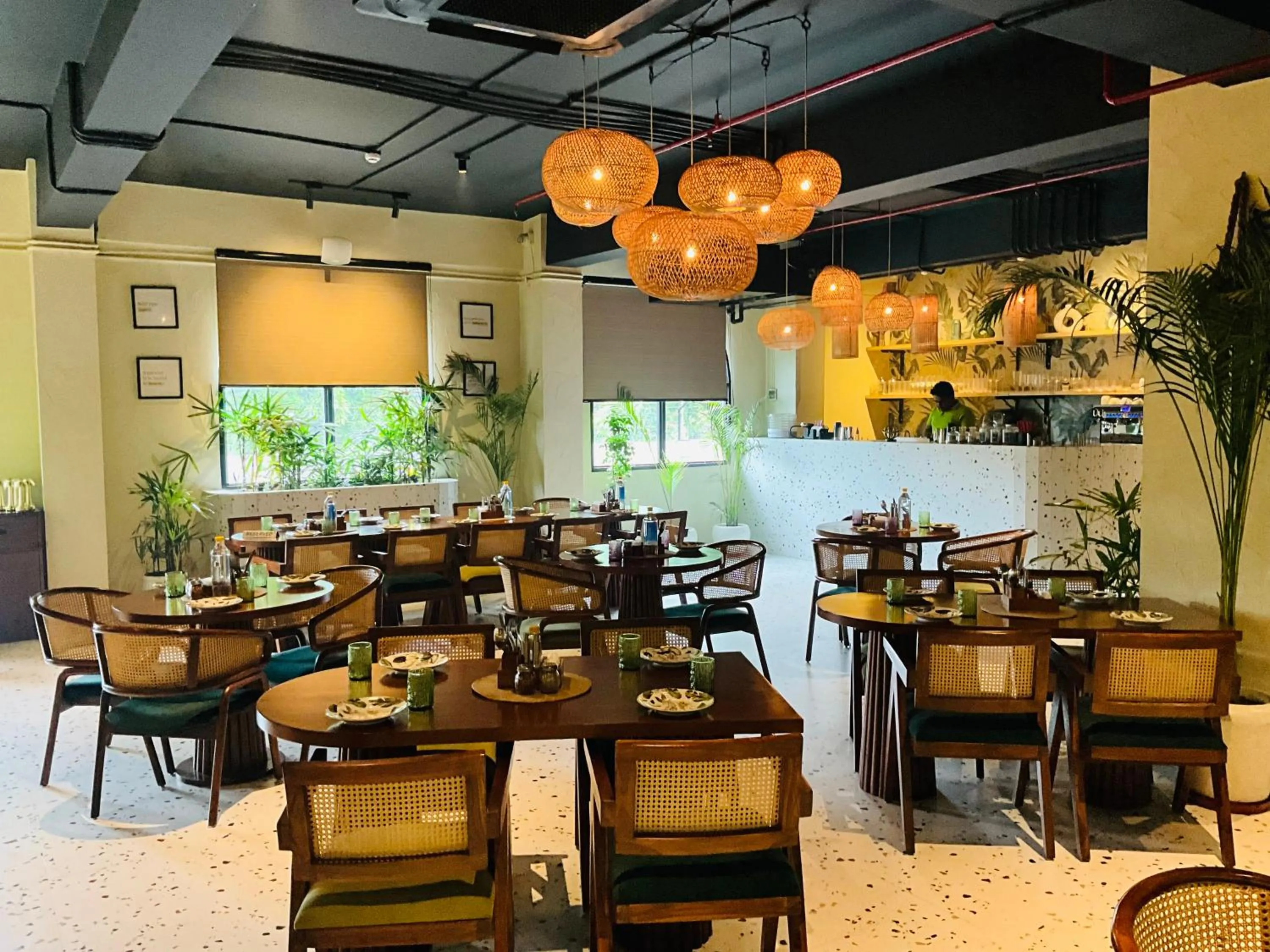 Restaurant/places to eat in Hotel Galaxy