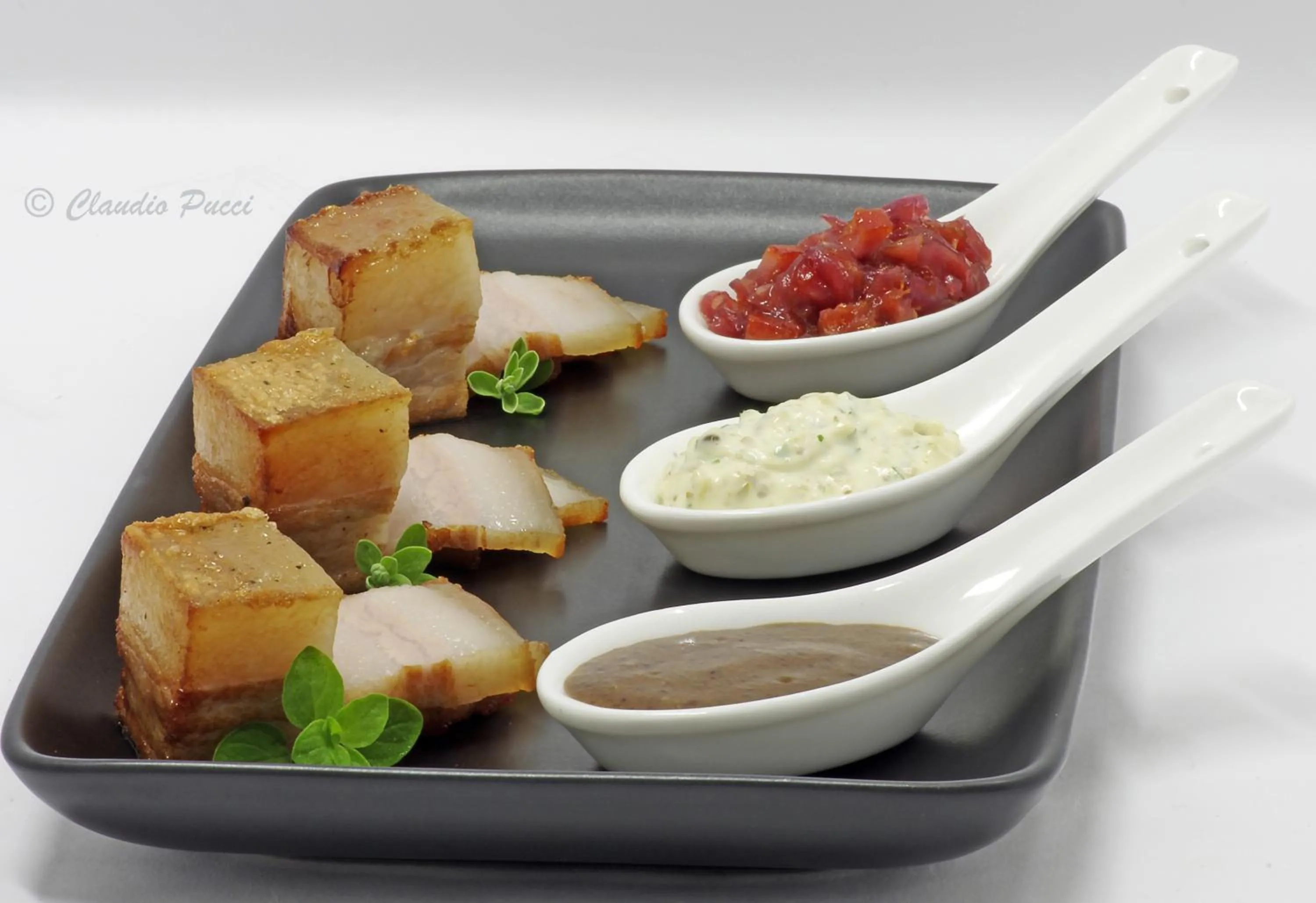 Food close-up in Hotel La Perla Del Golfo