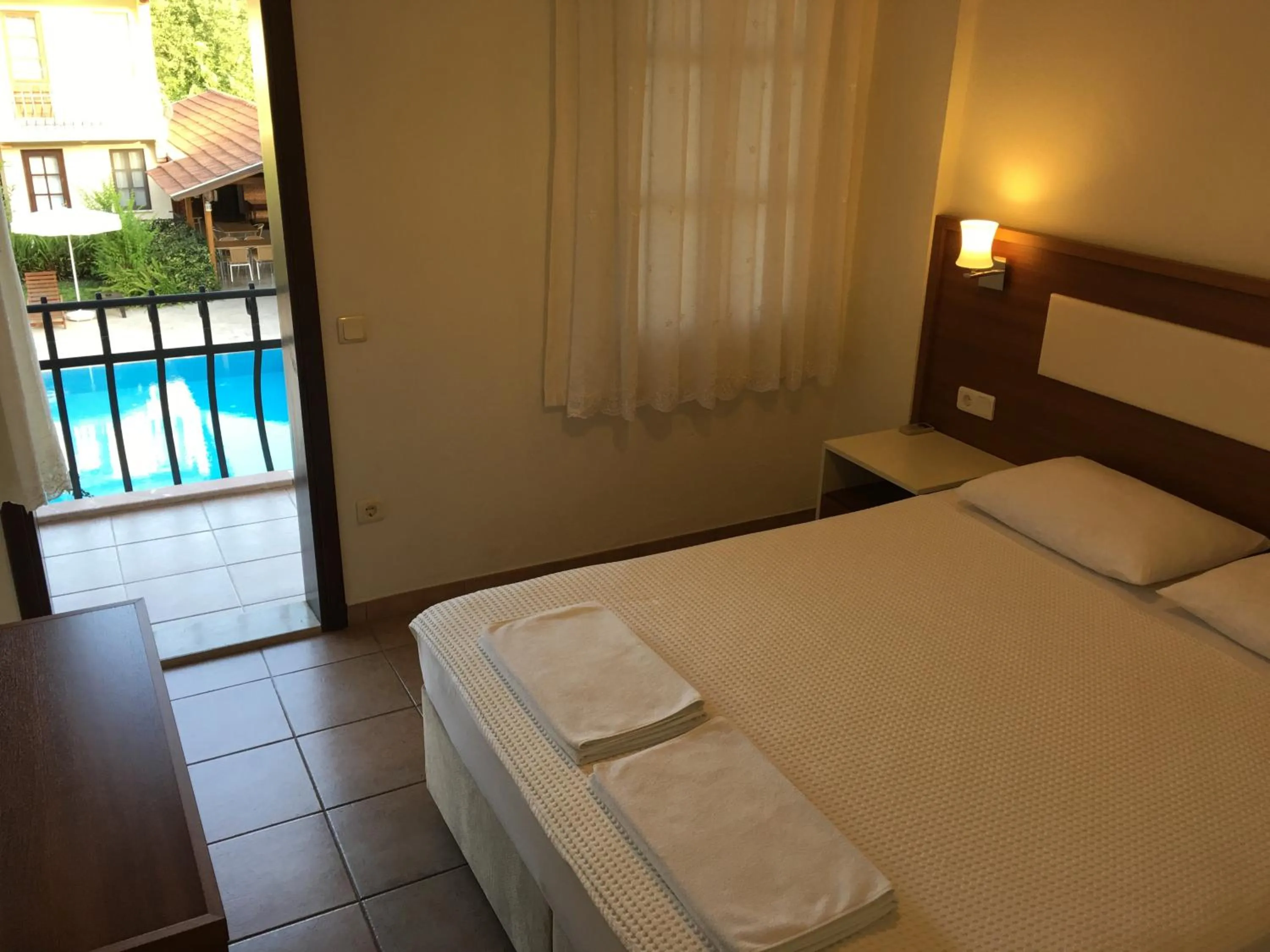 Pool view in Görkem Apart Otel