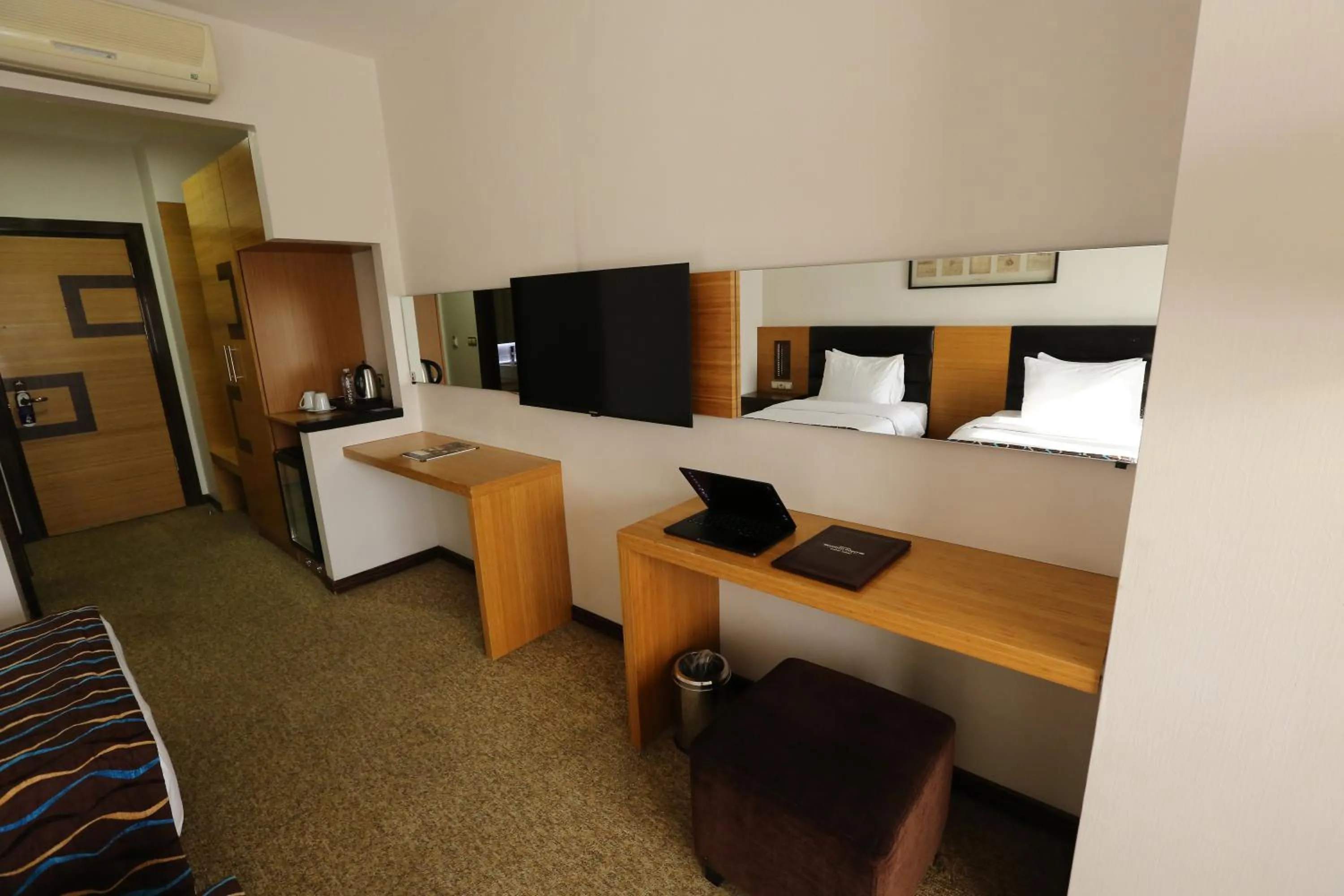 Bed in North Point Hotel