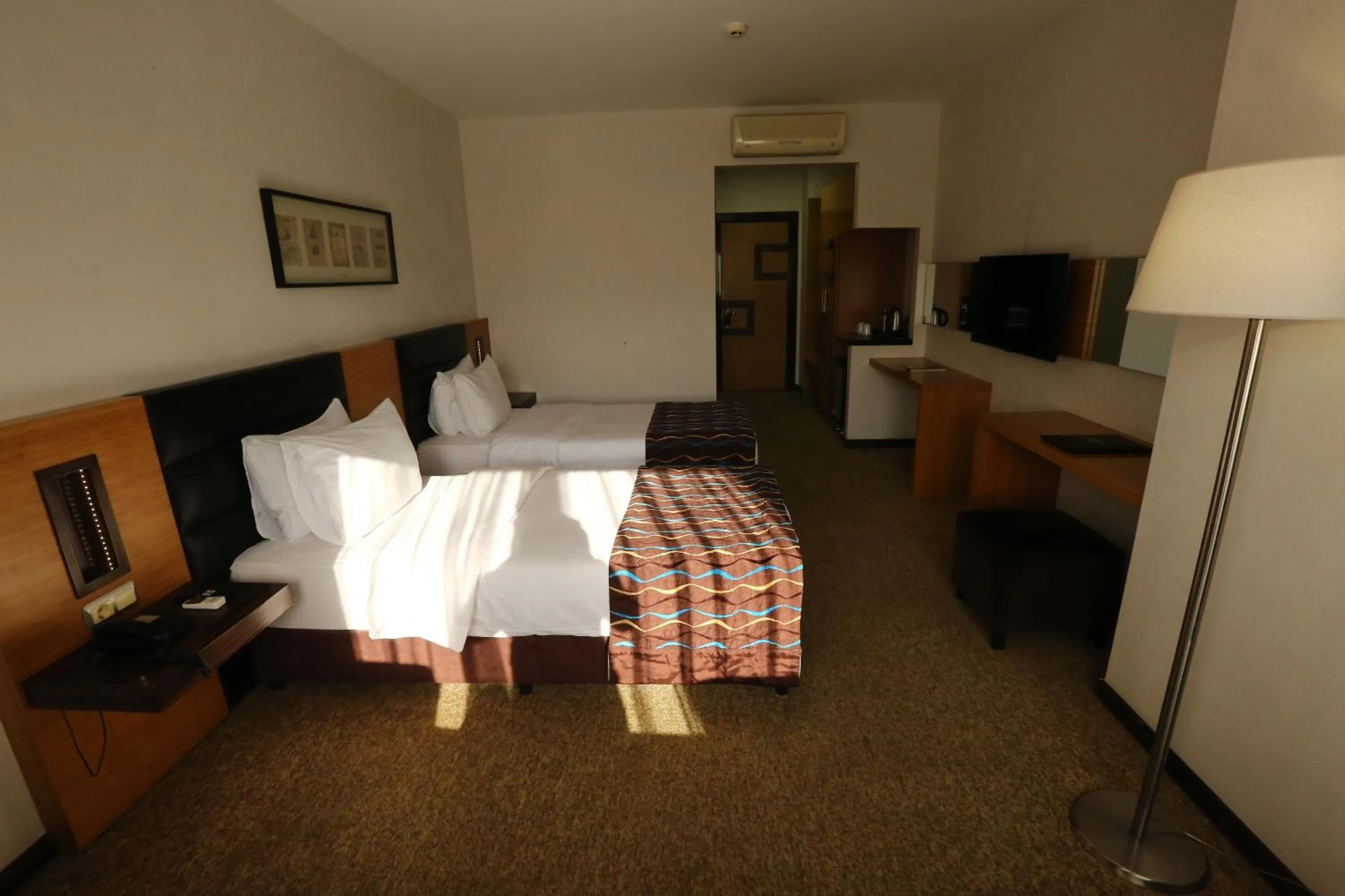 Bed in North Point Hotel