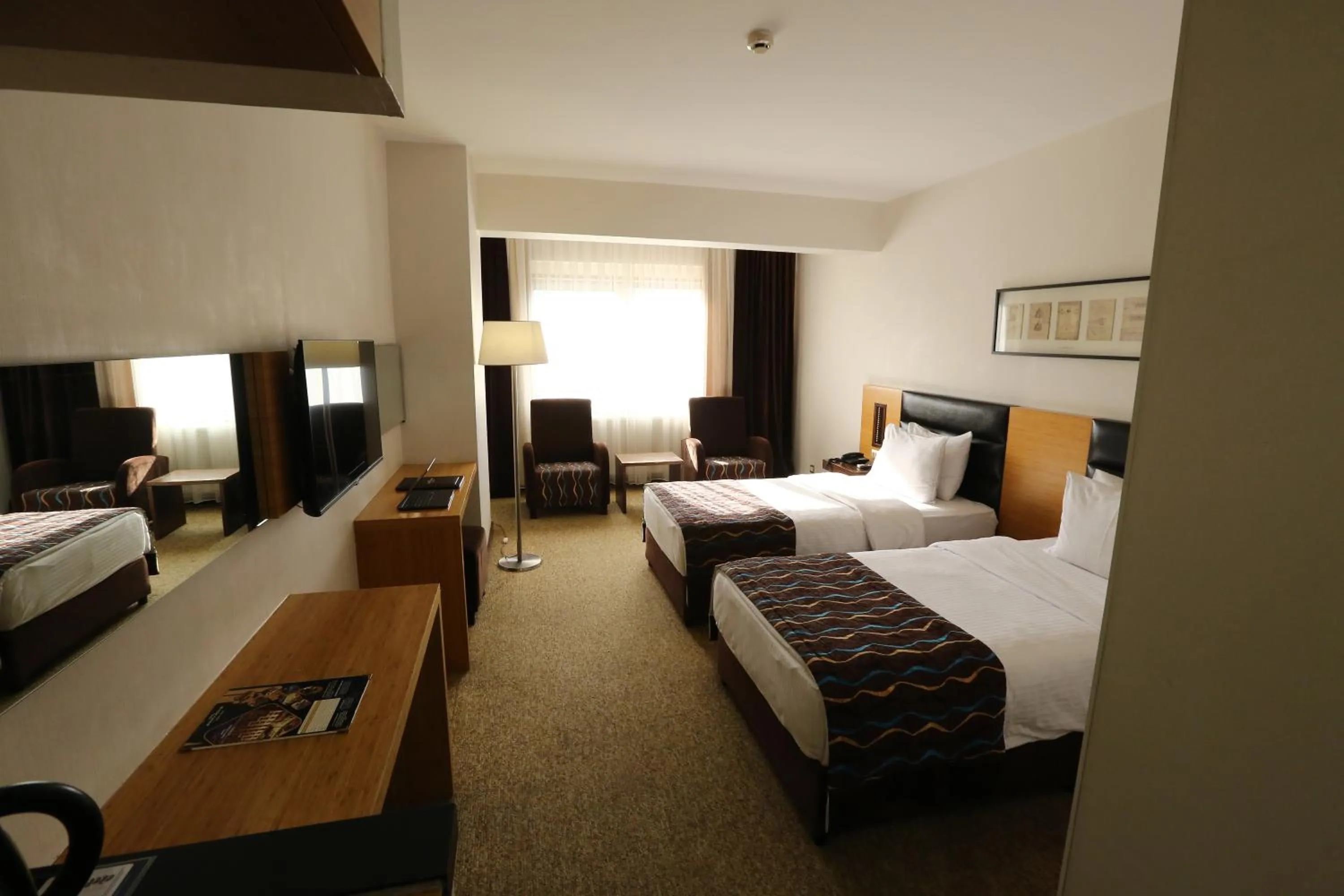 Bed in North Point Hotel