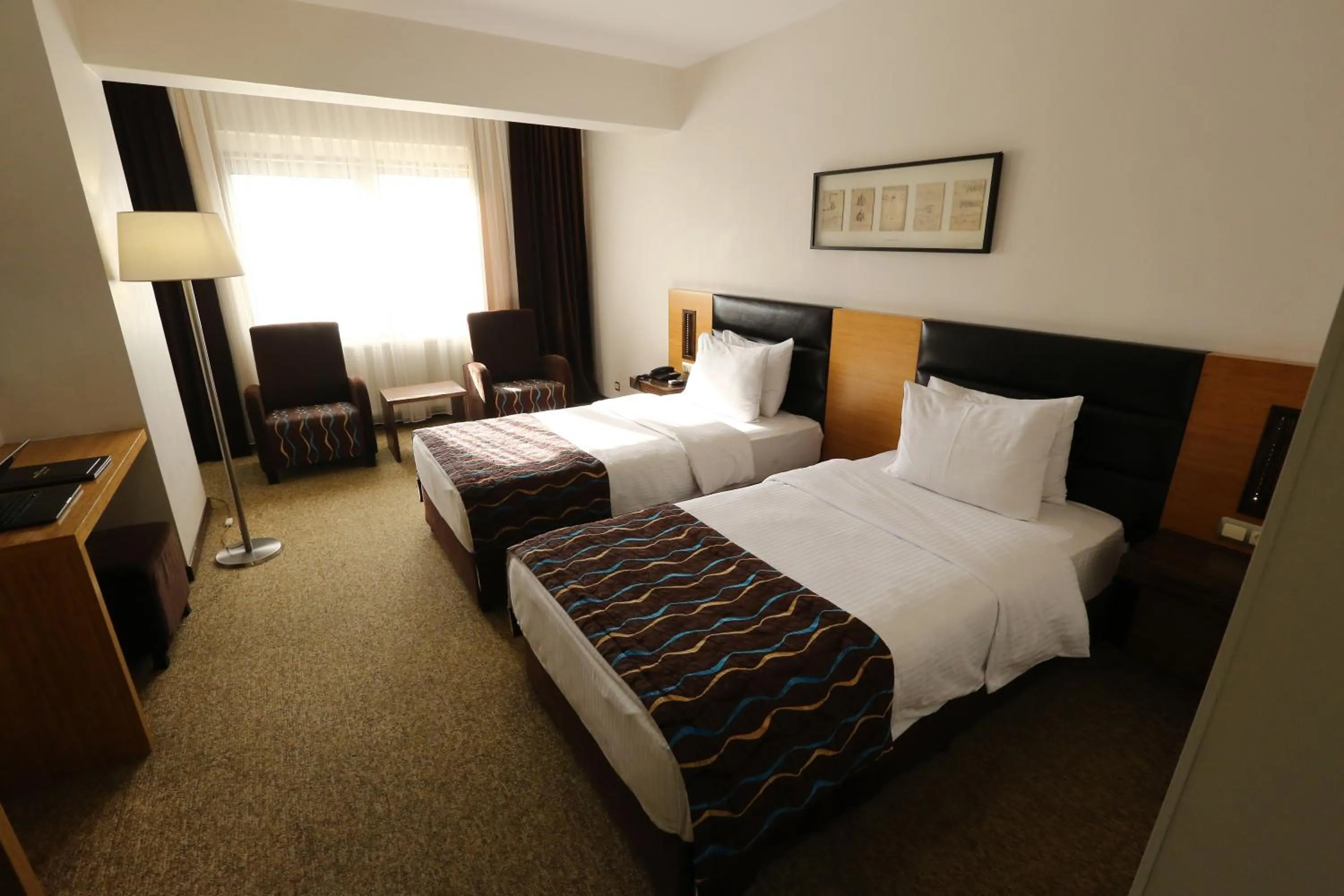 Bed in North Point Hotel