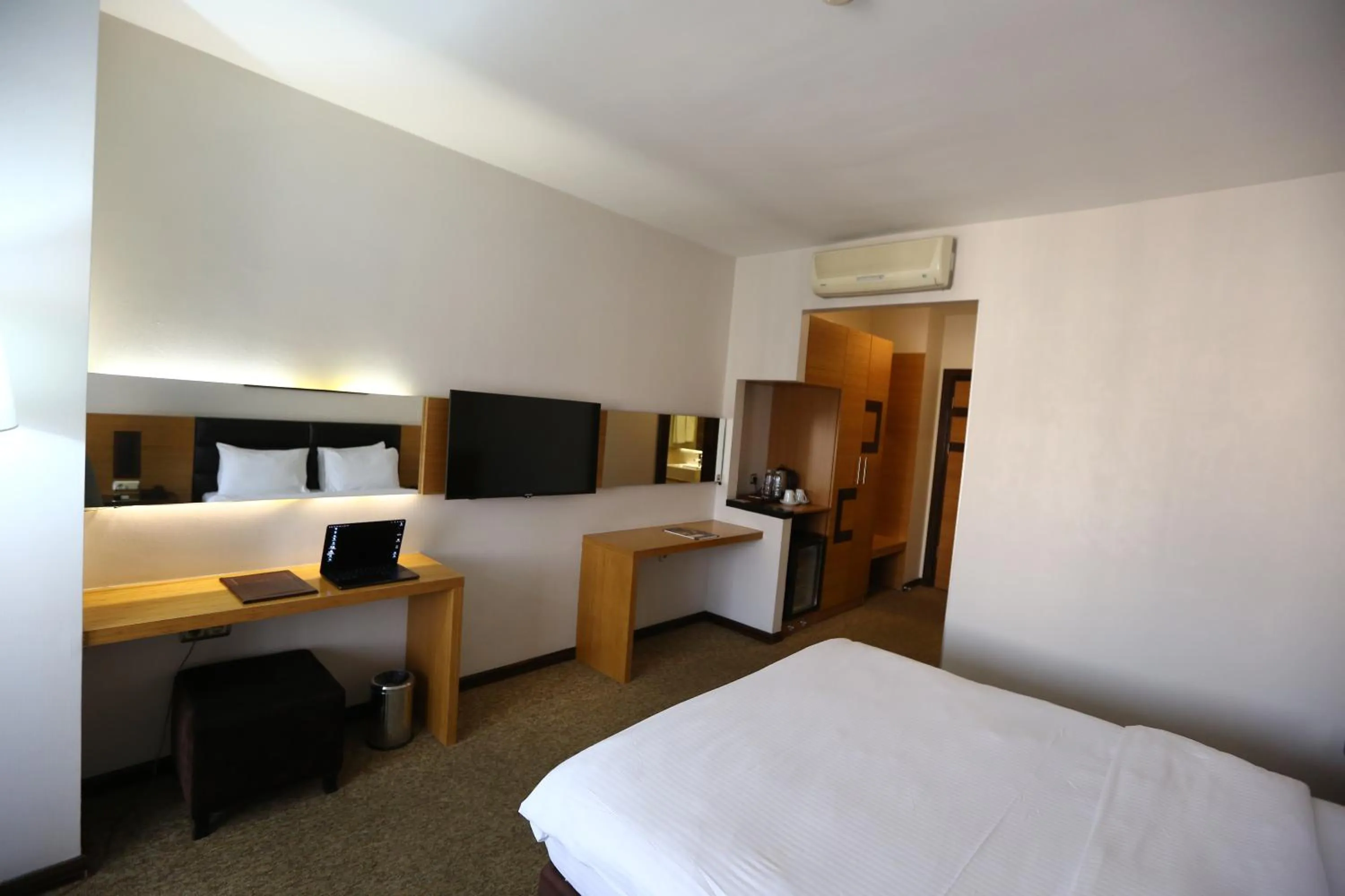 Bed in North Point Hotel