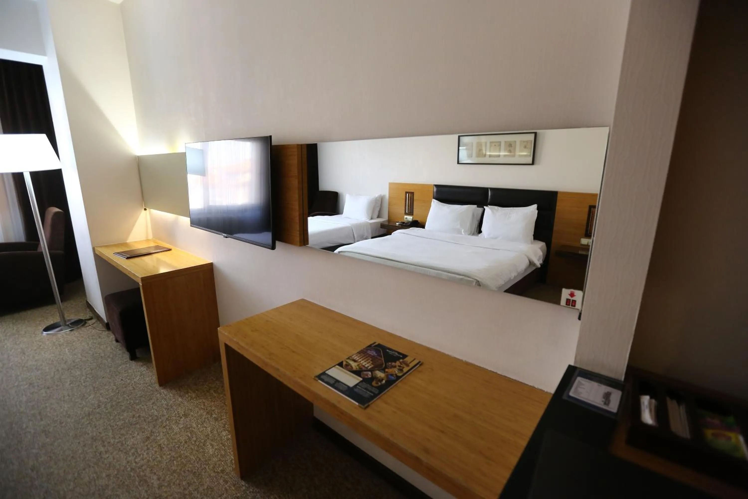 Bed in North Point Hotel