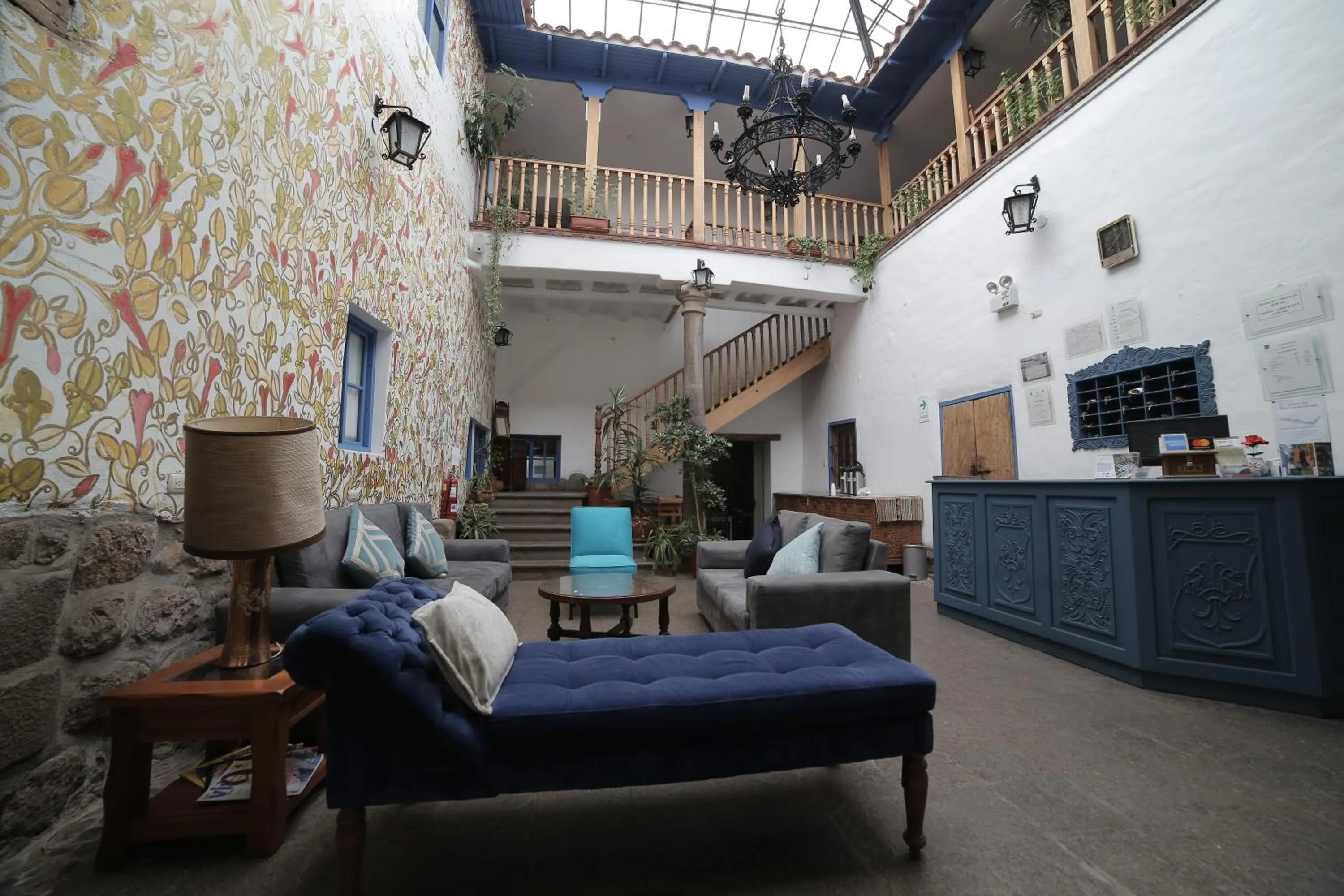 On site in Posada Villa Mayor