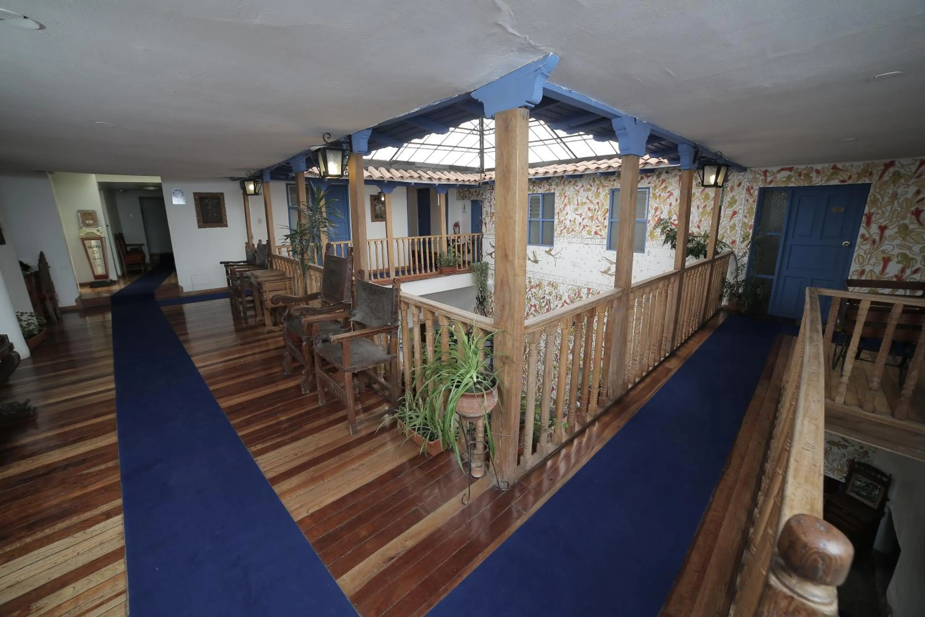 Decorative detail in Posada Villa Mayor