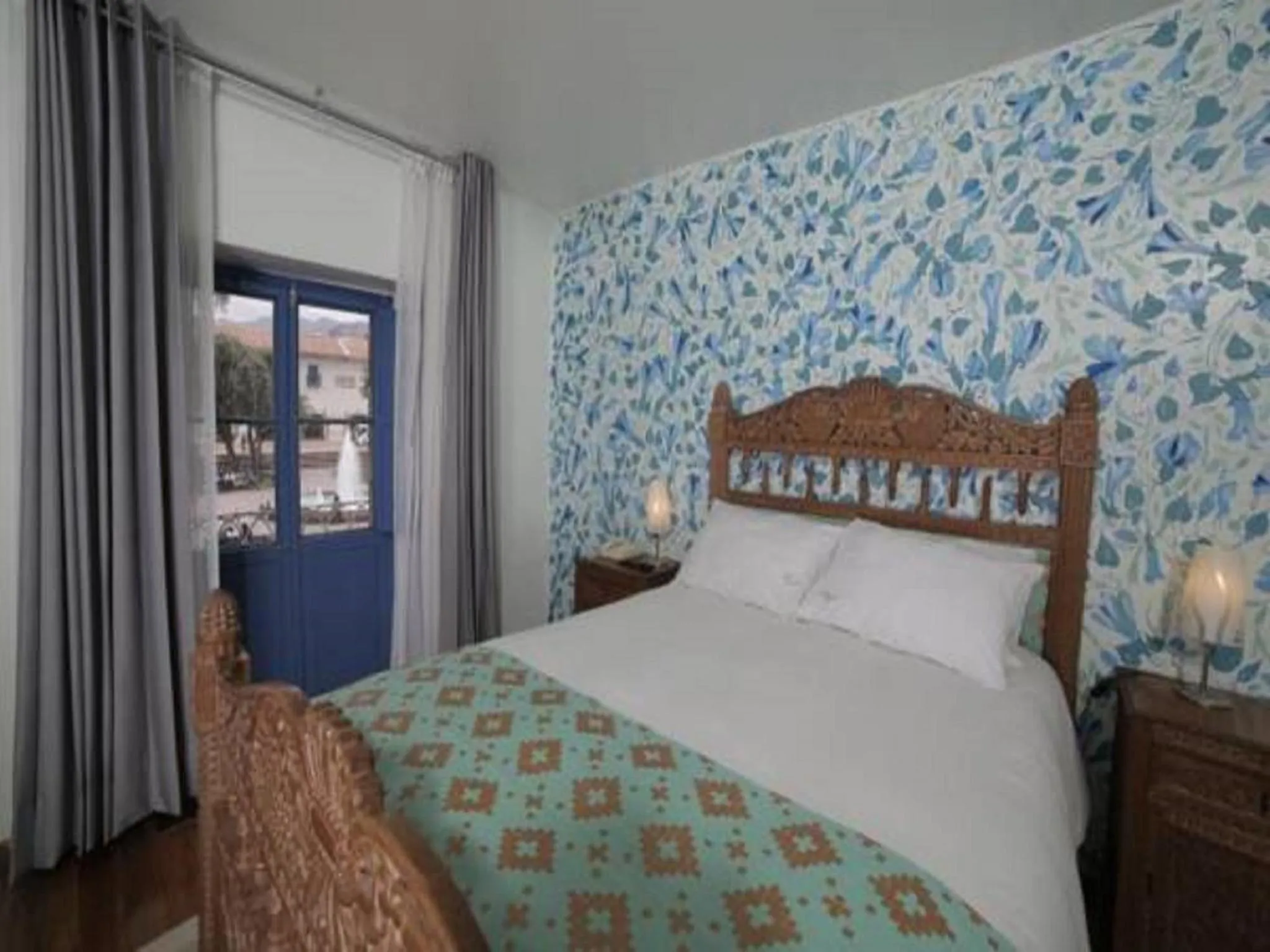 Property building, Bed in Posada Villa Mayor