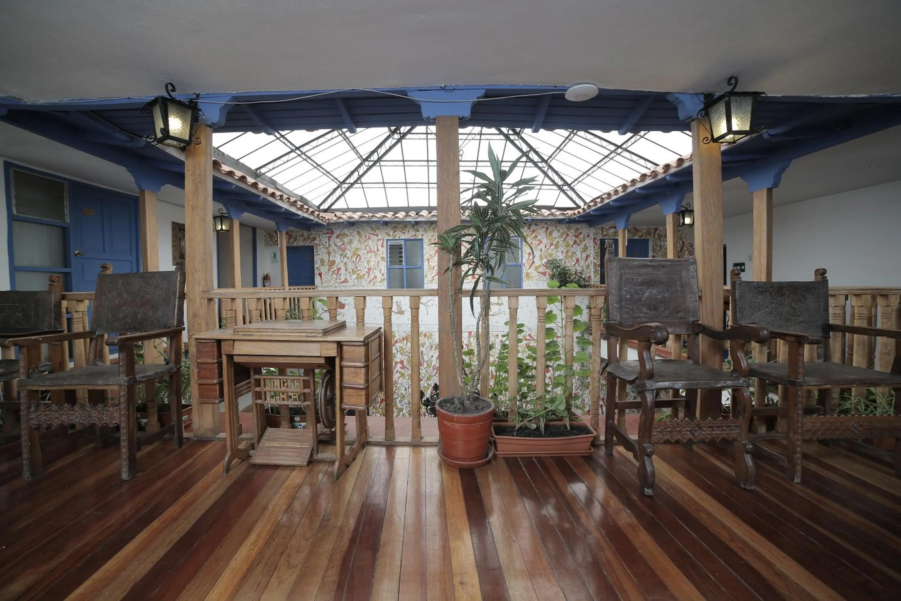 Area and facilities in Posada Villa Mayor