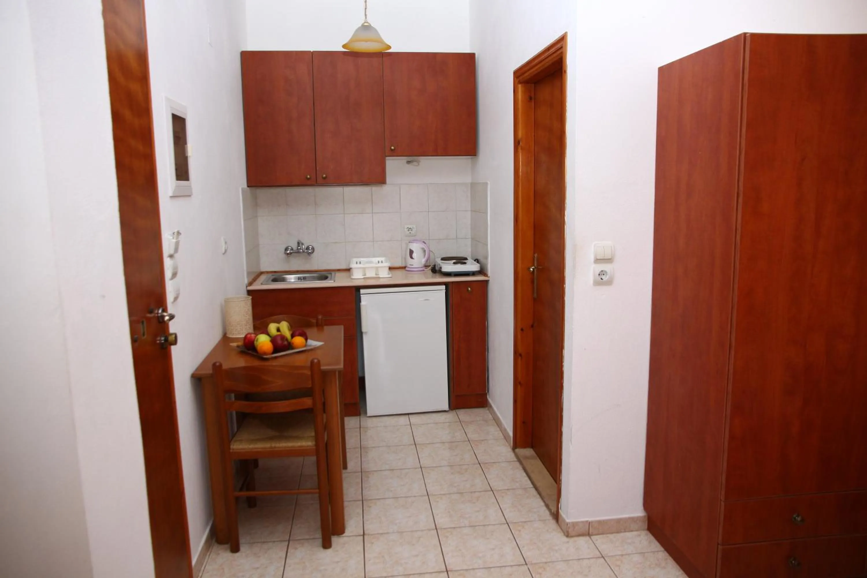 Kitchen or kitchenette in Elgoni Apartments