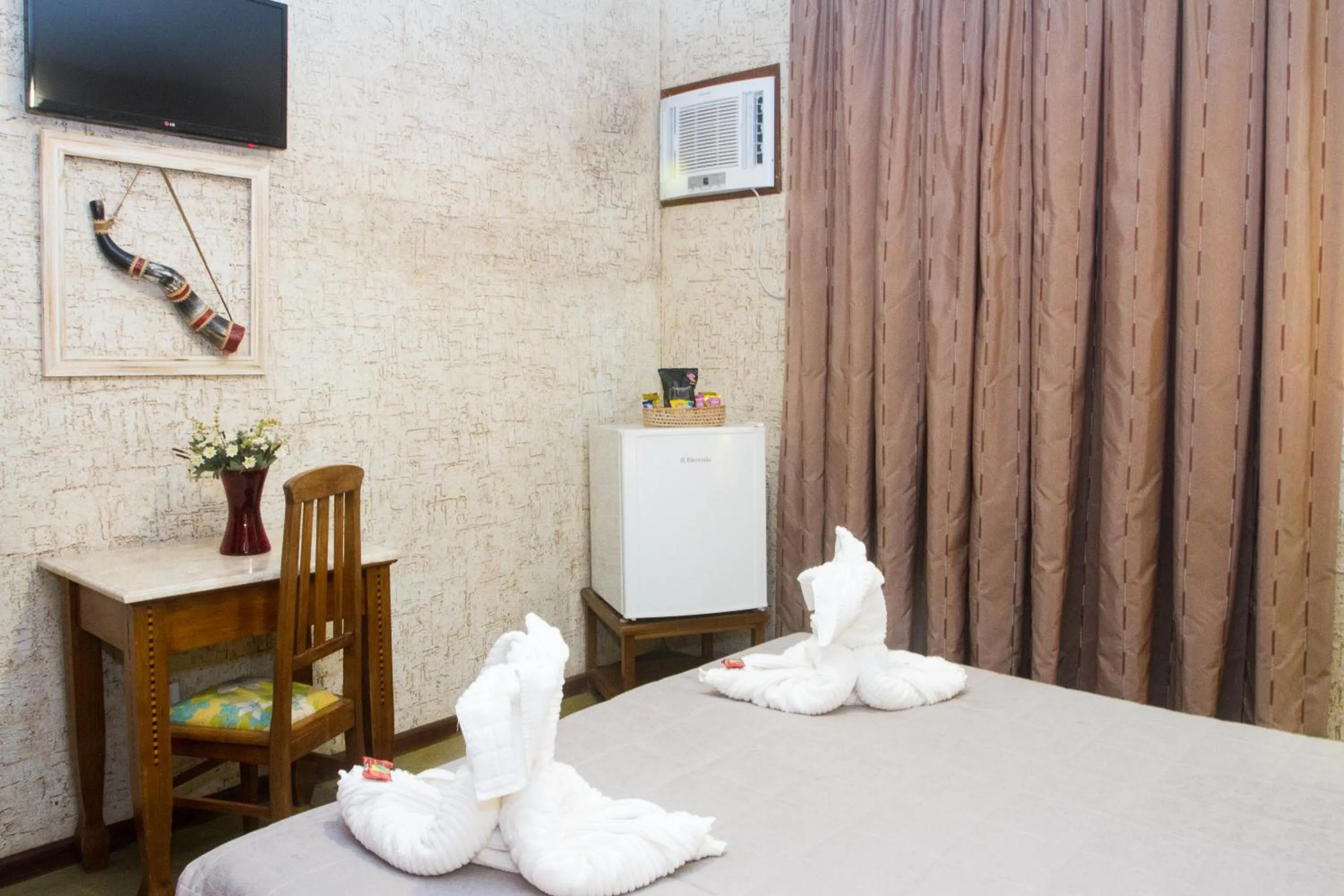 Bed in Pousada Brasil Nativo