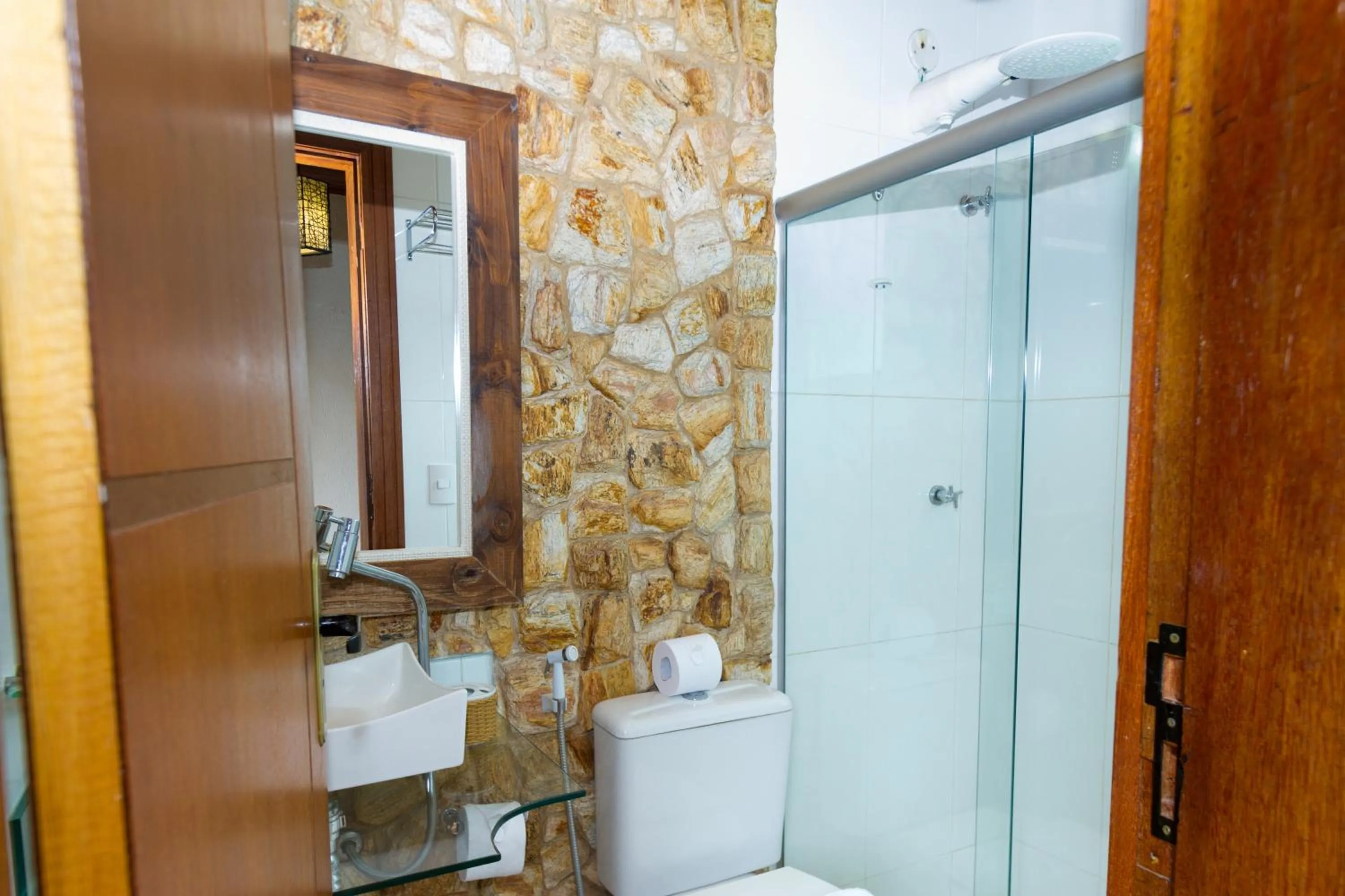 Bathroom in Pousada Brasil Nativo