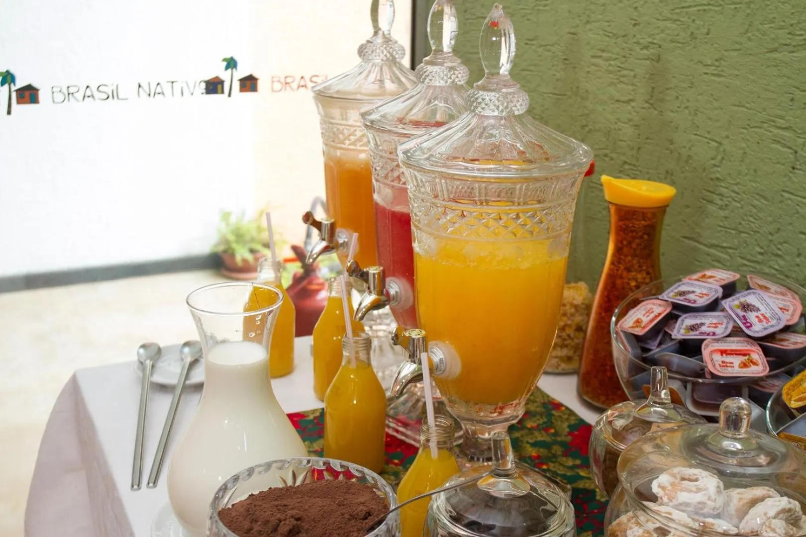 Restaurant/places to eat in Pousada Brasil Nativo