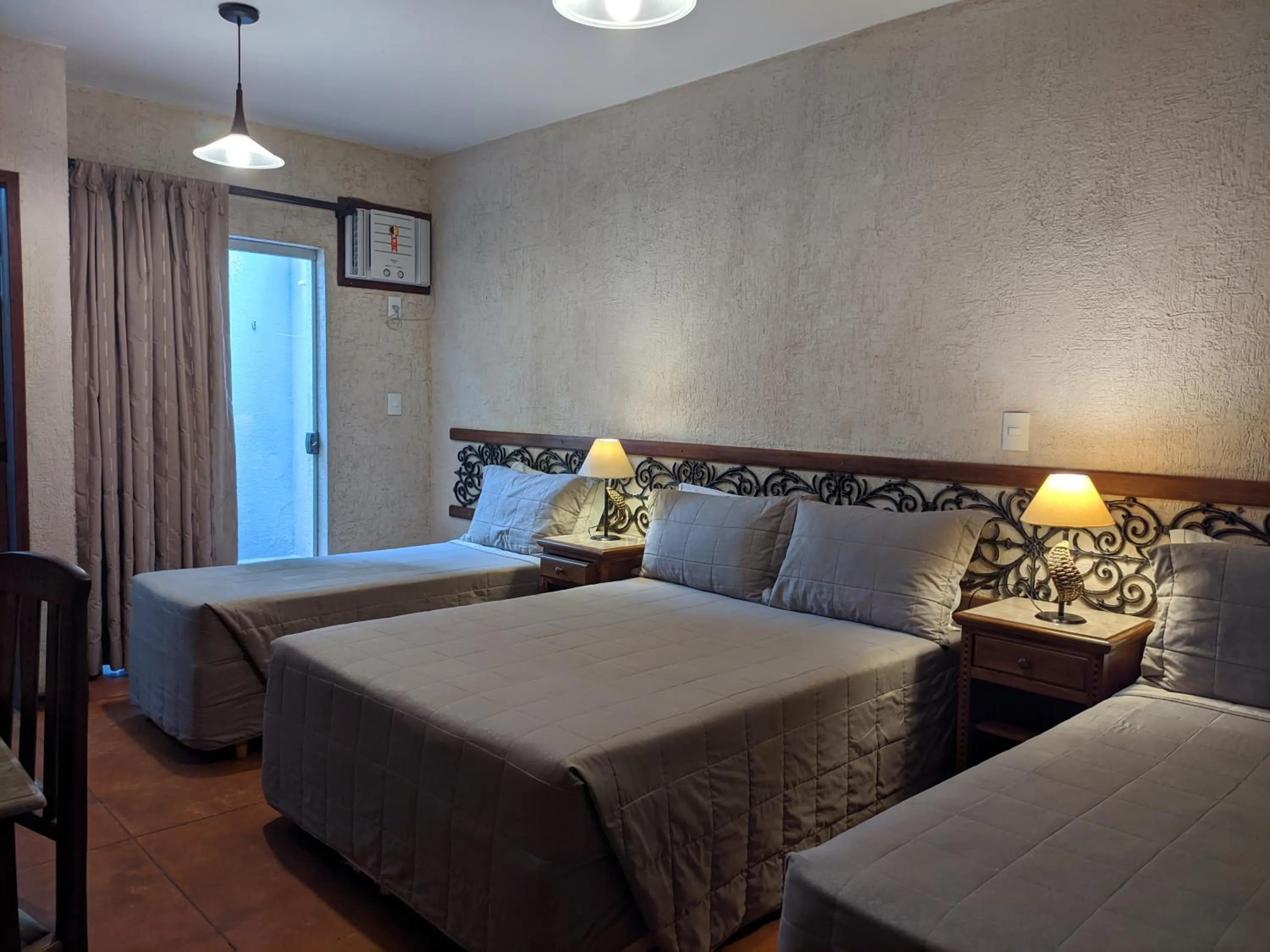 Bed in Pousada Brasil Nativo