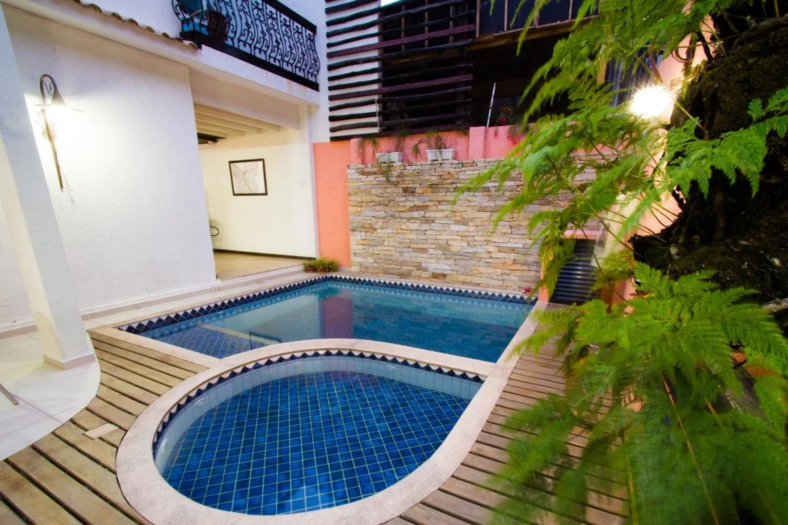 Hot Tub in Pousada Brasil Nativo