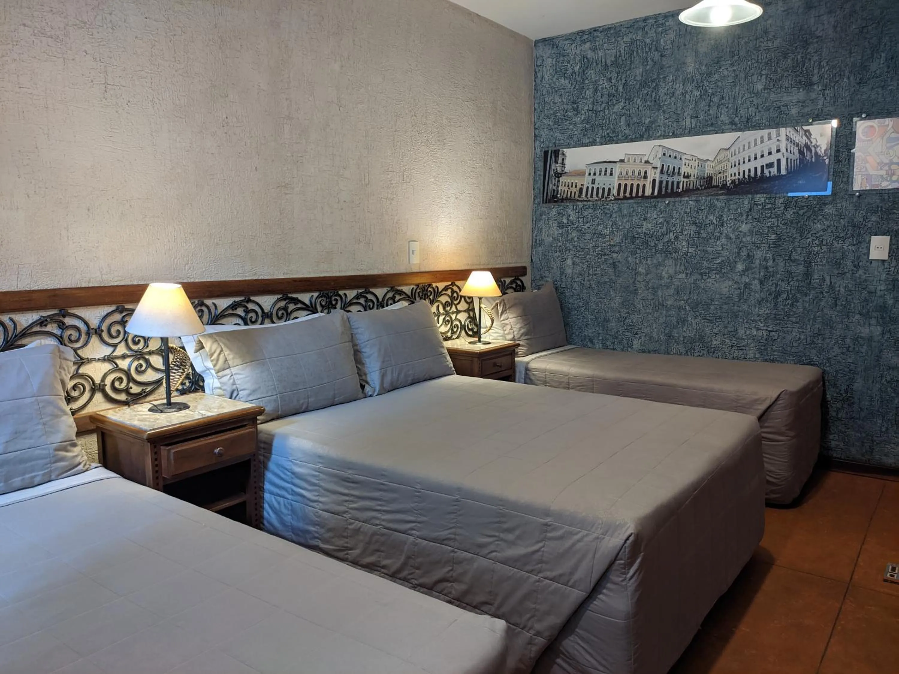 Bed in Pousada Brasil Nativo