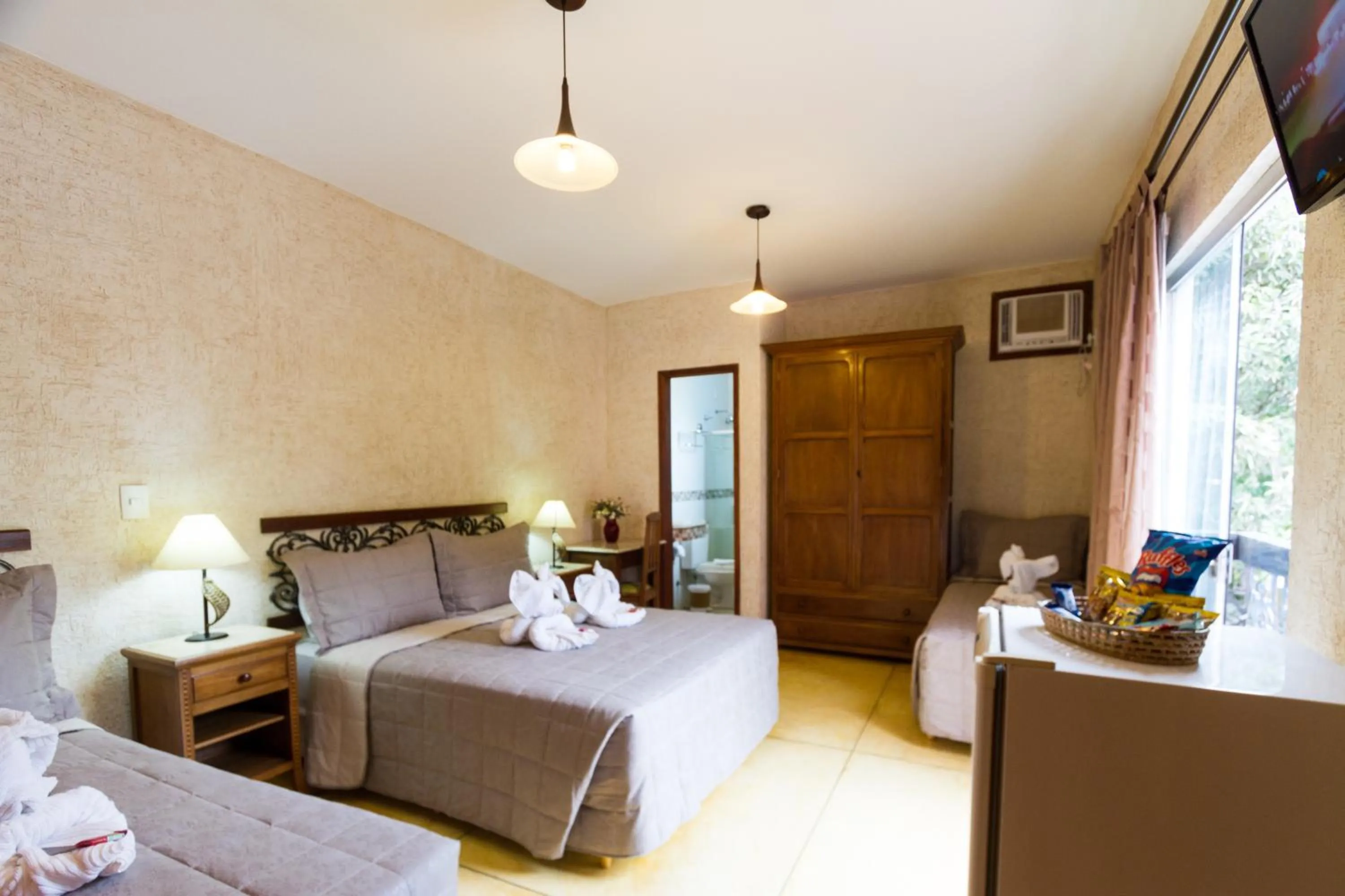 Photo of the whole room, Bed in Pousada Brasil Nativo