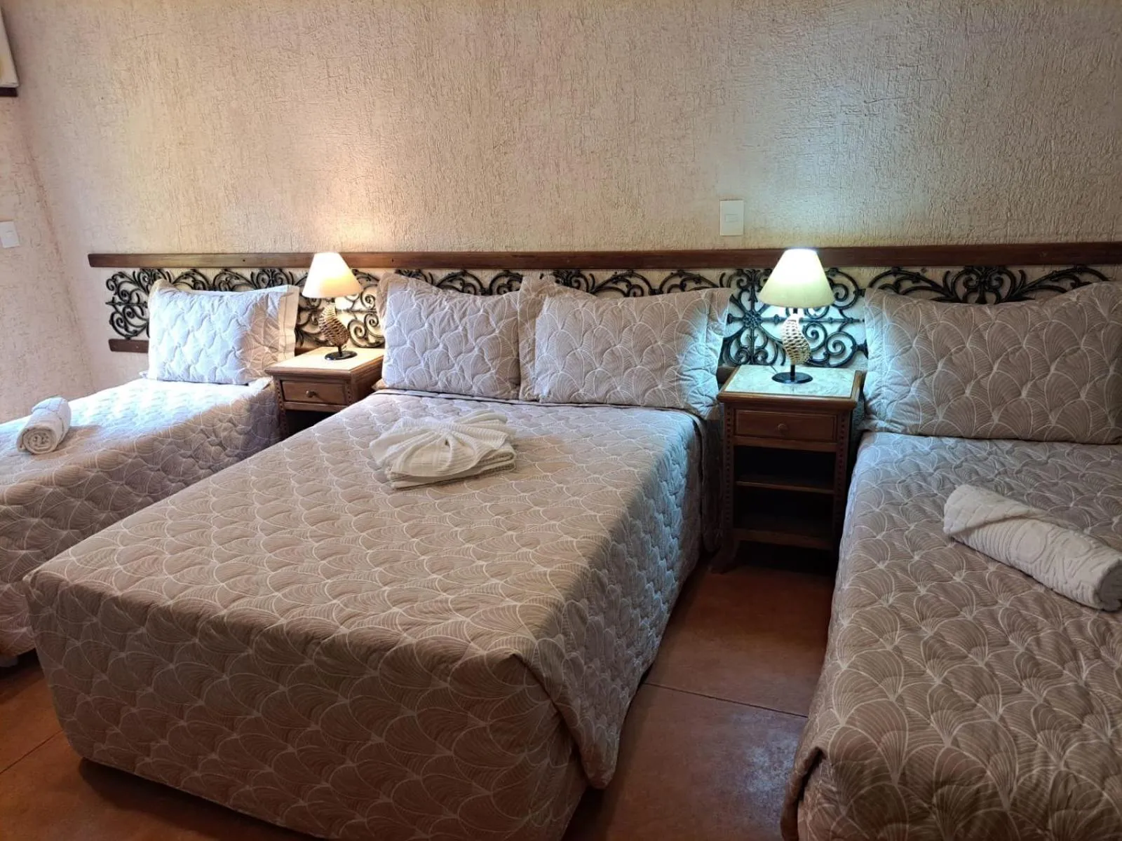 Bed in Pousada Brasil Nativo