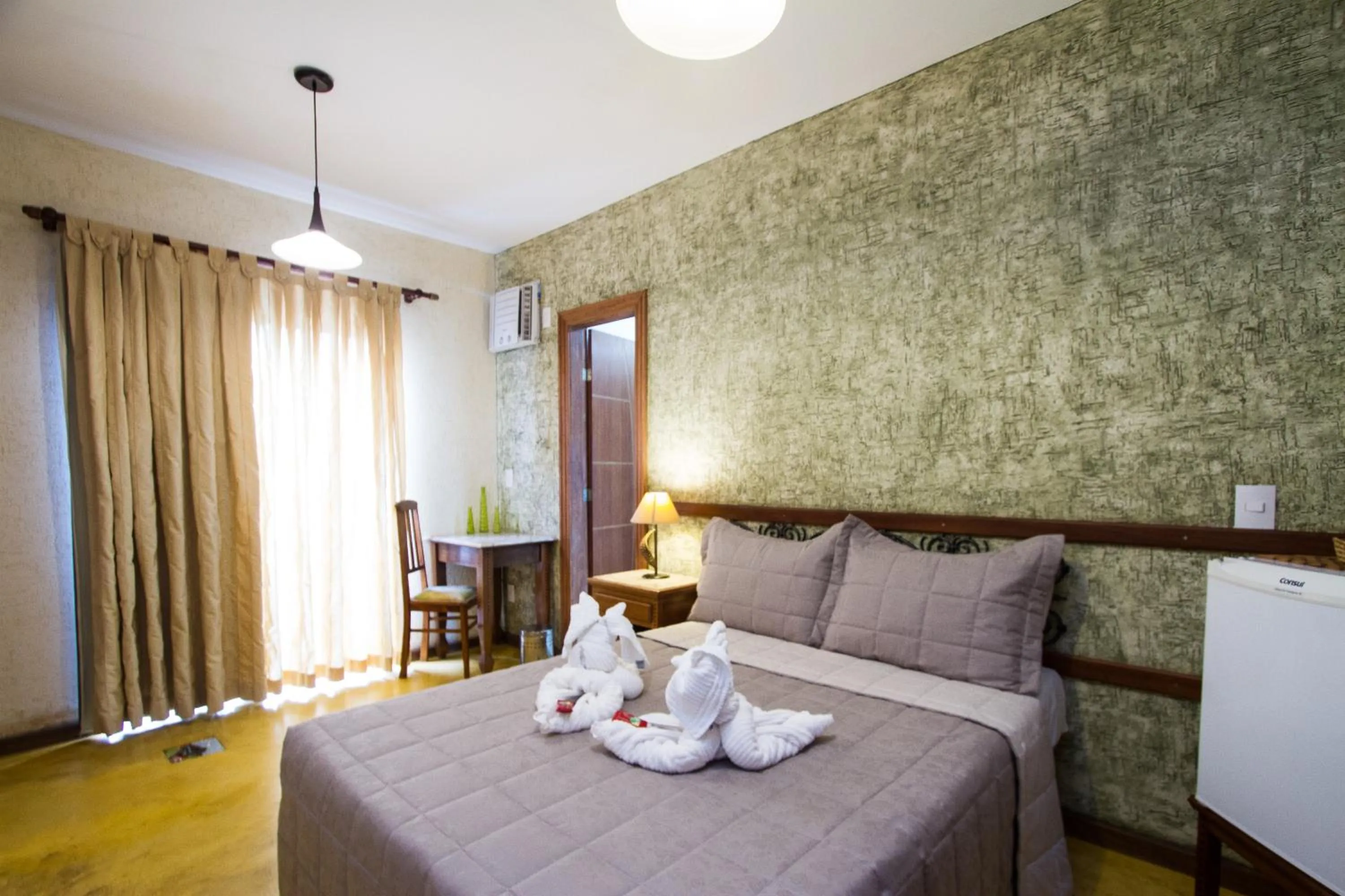 Bed in Pousada Brasil Nativo