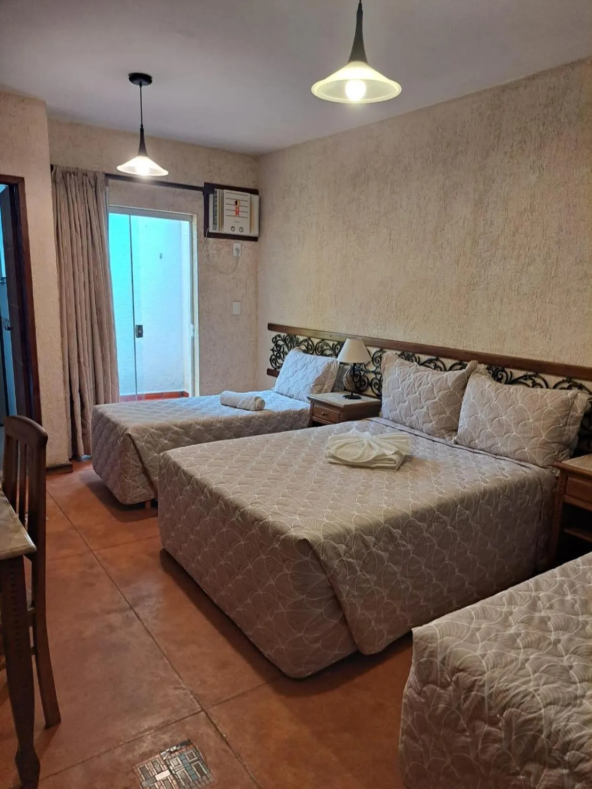 Bed in Pousada Brasil Nativo