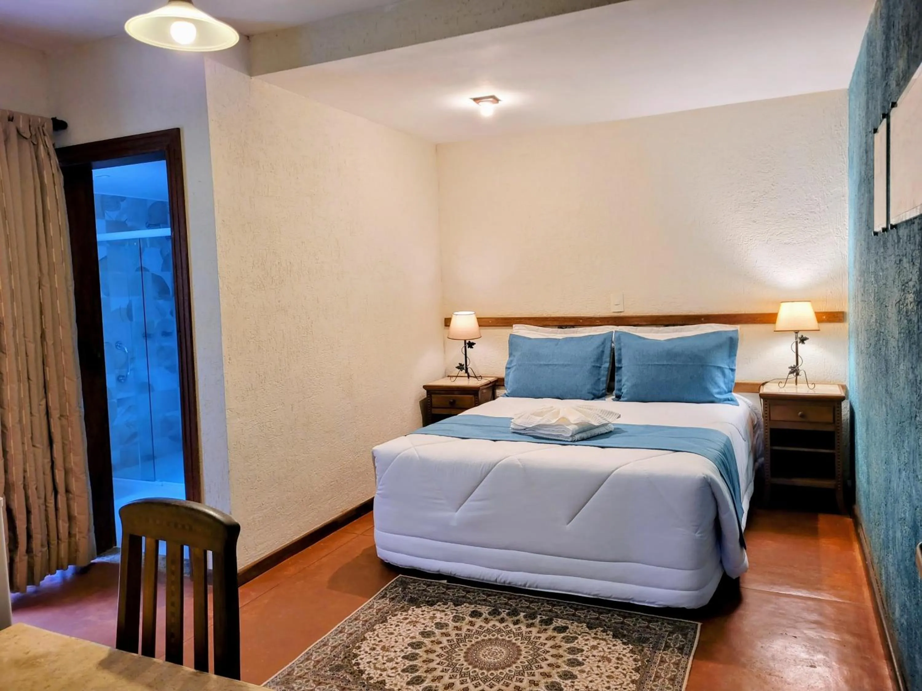 Bed in Pousada Brasil Nativo