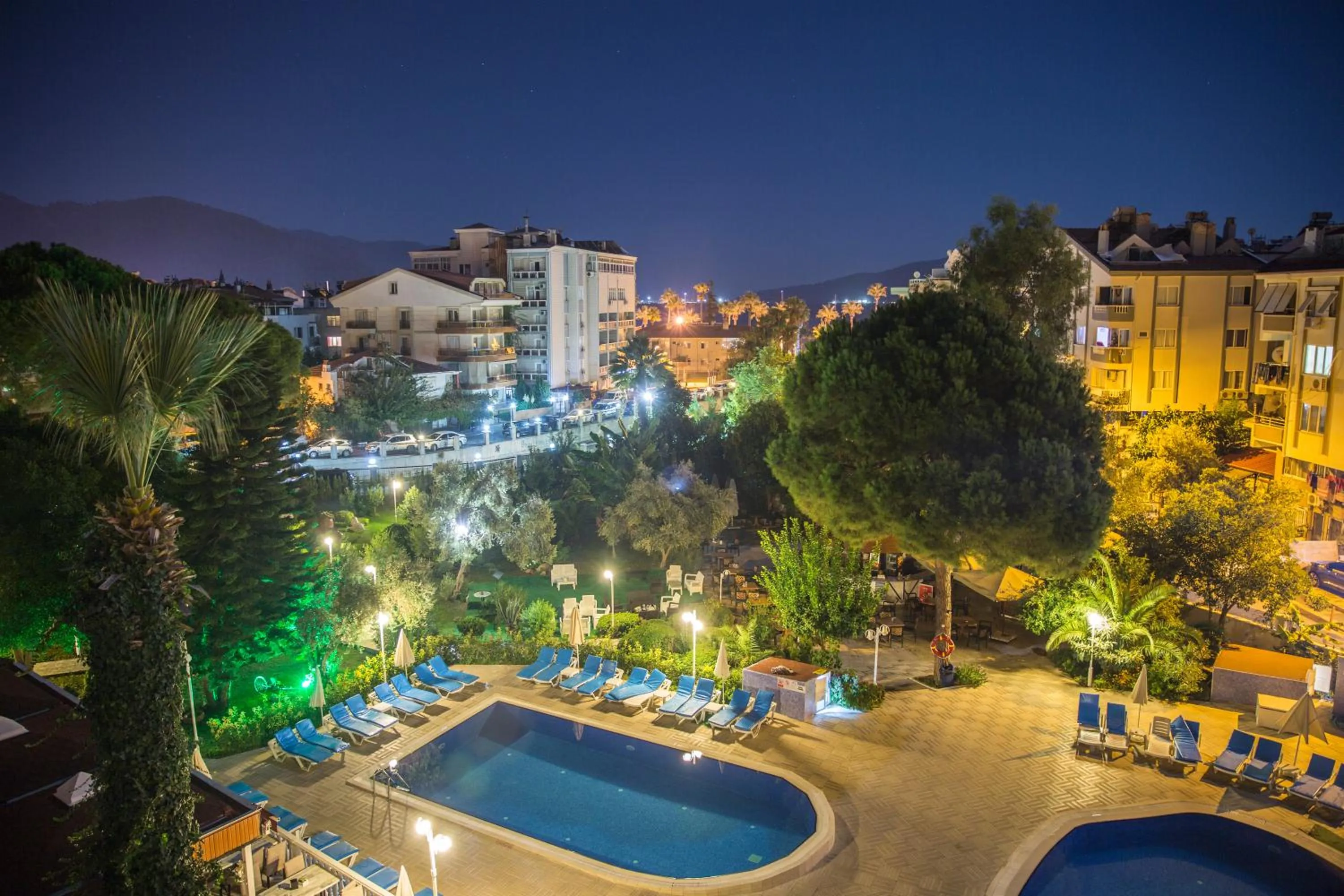 Pool view in Halıcı Hotel Marmaris