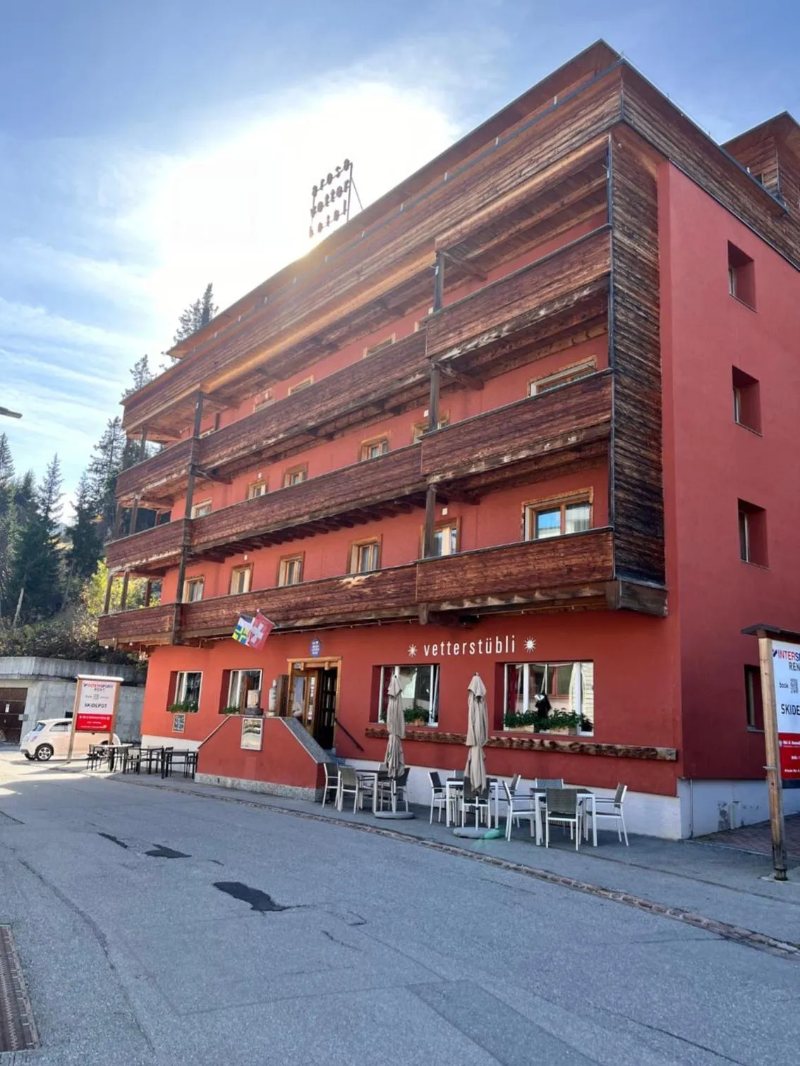 Property building in Arosa Vetter Hotel