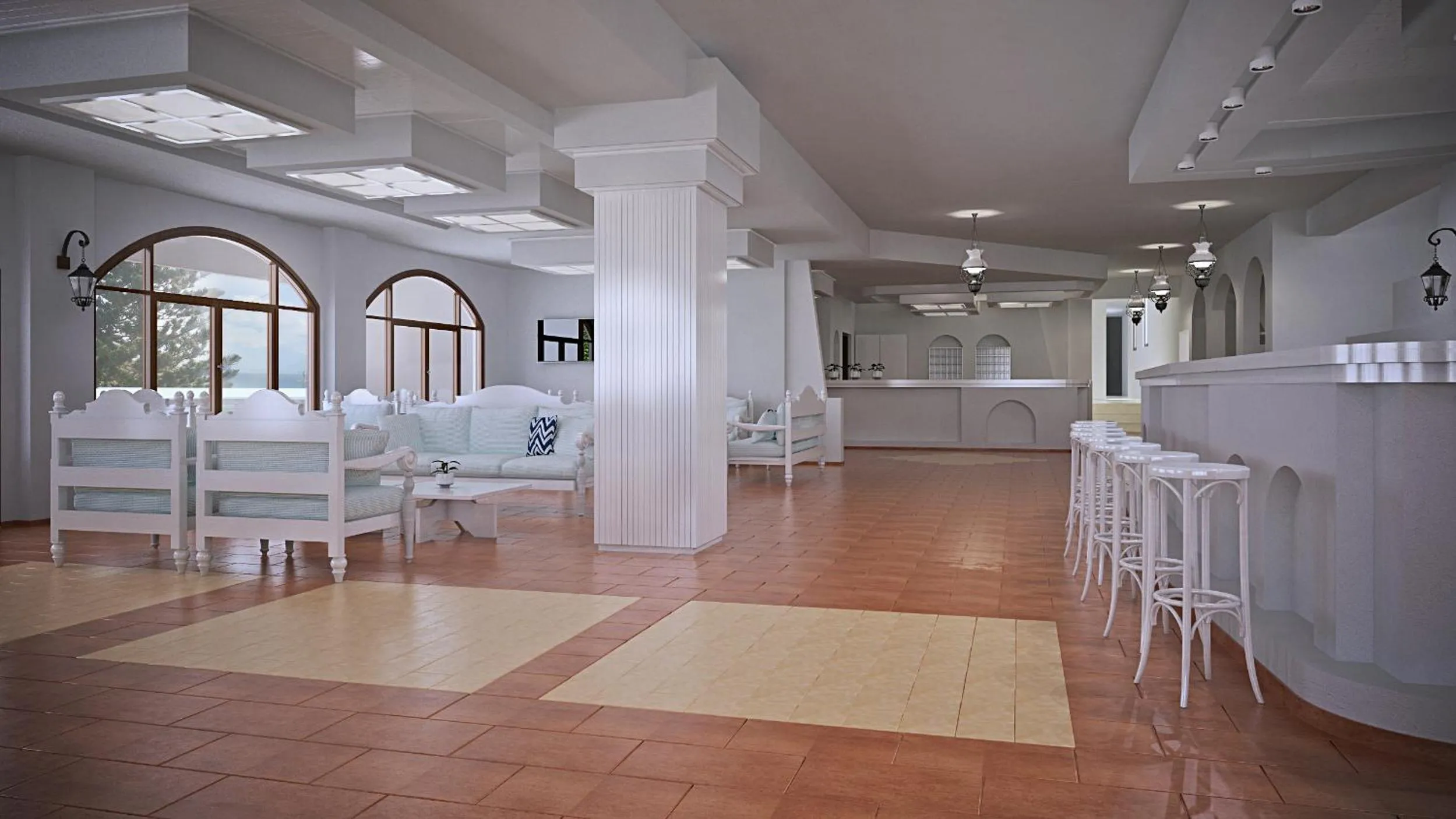 Restaurant/places to eat in Dimitra Hotel