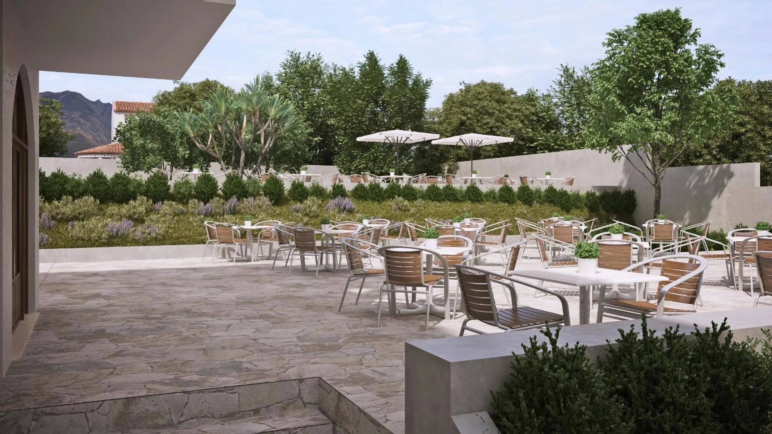 Restaurant/places to eat in Dimitra Hotel