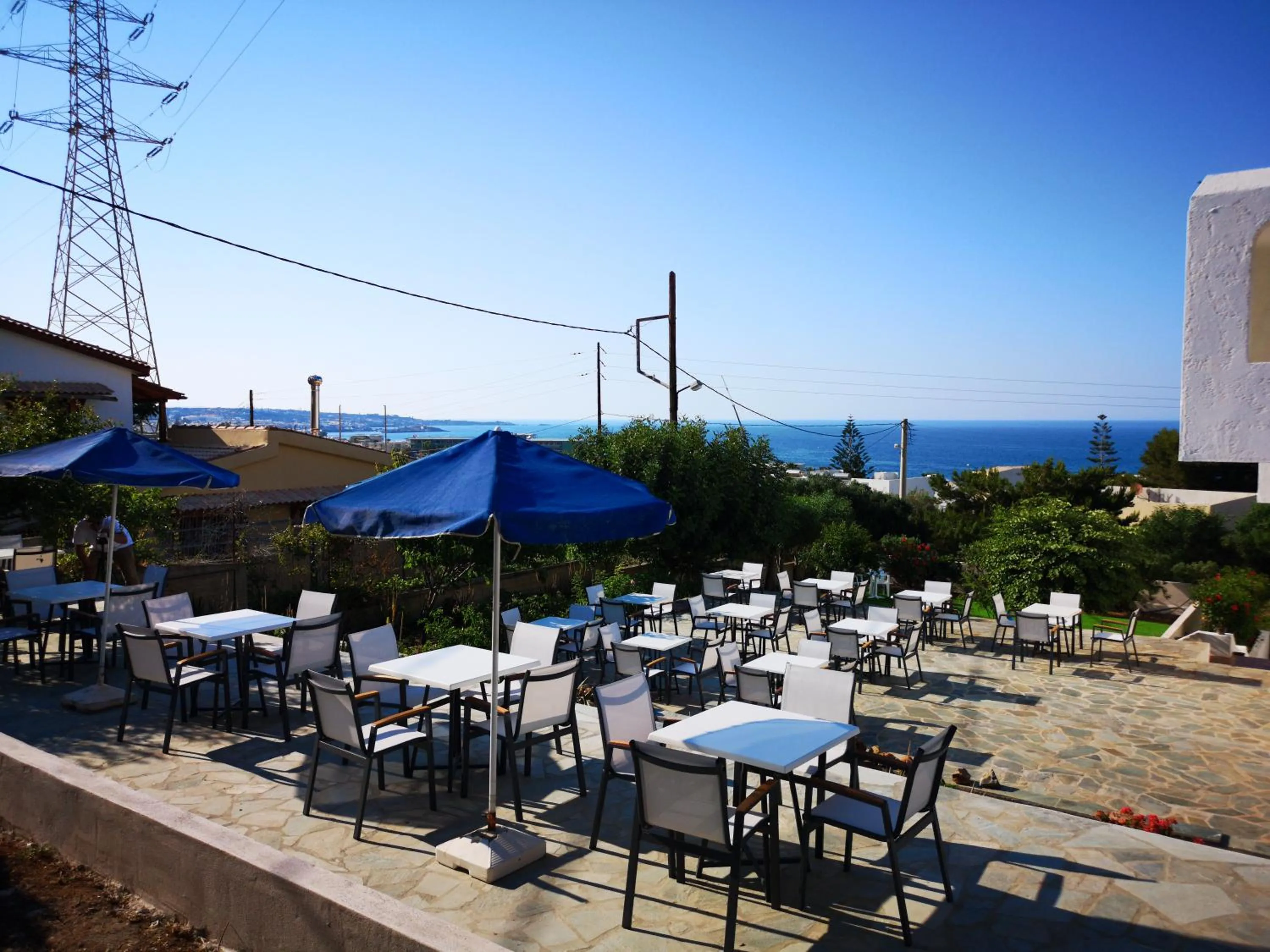 Patio in Dimitra Hotel