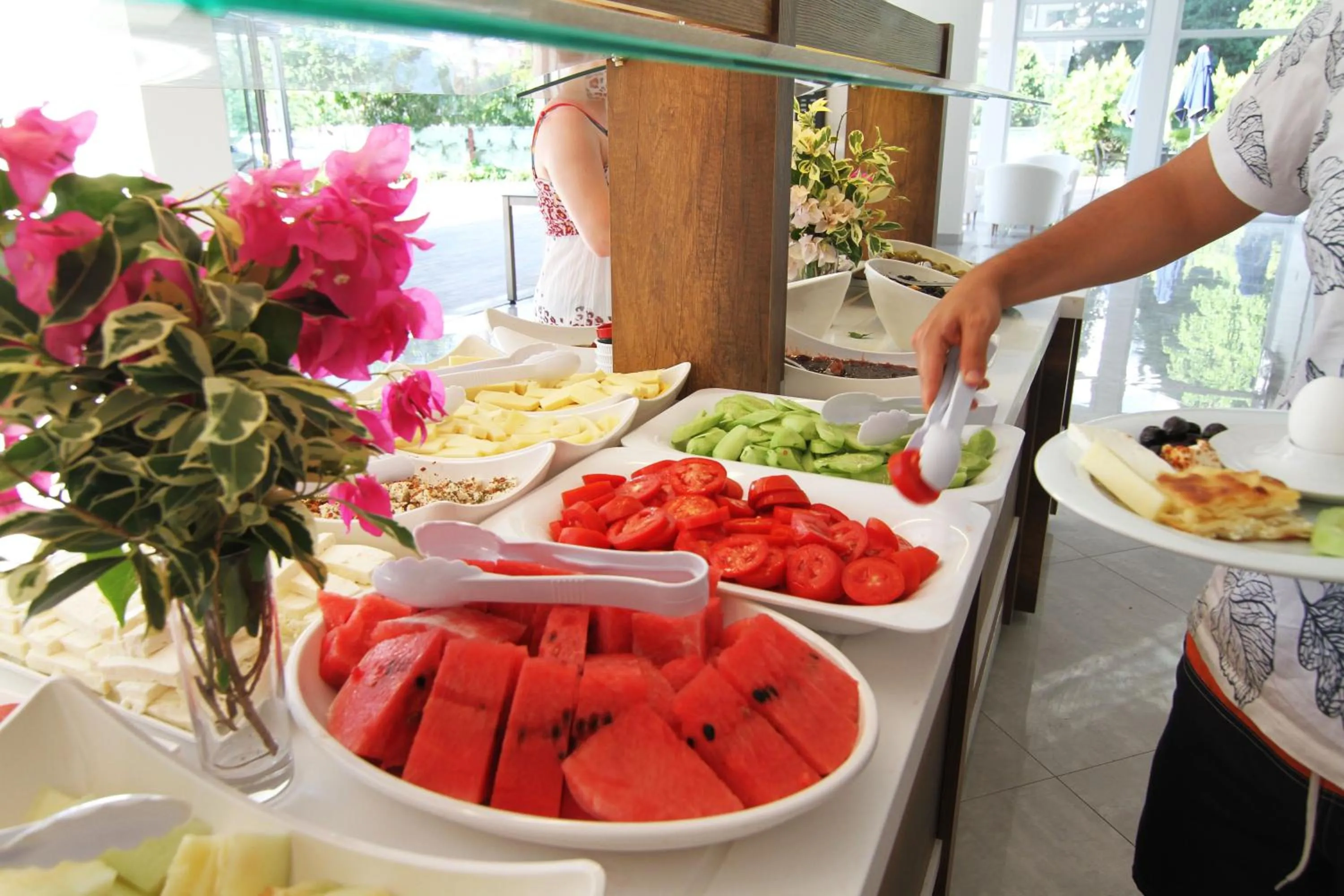 Buffet breakfast in Sunway Club Otel