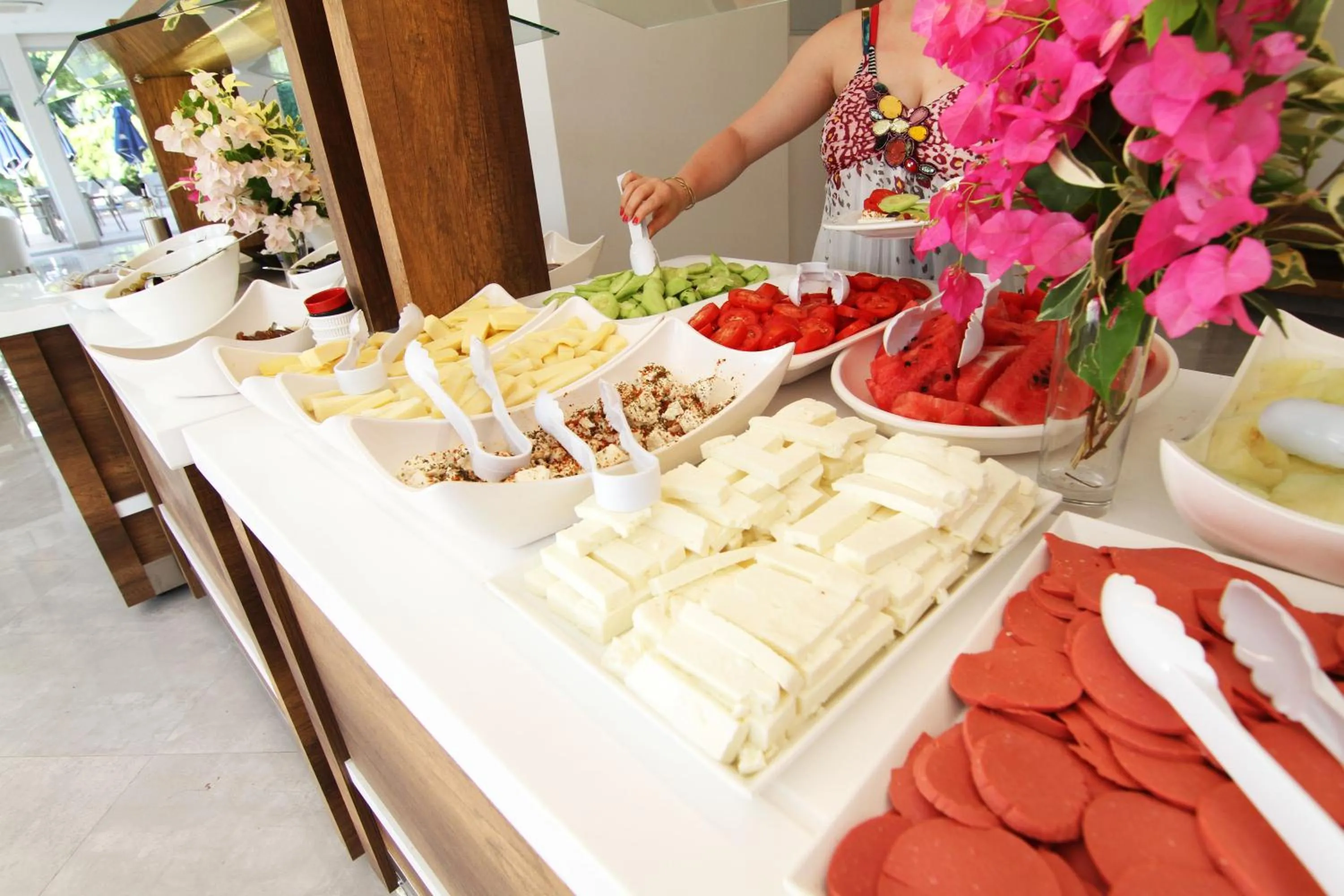 Buffet breakfast in Sunway Club Otel