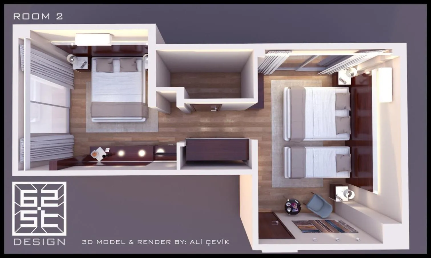 Photo of the whole room in Sunway Club Otel