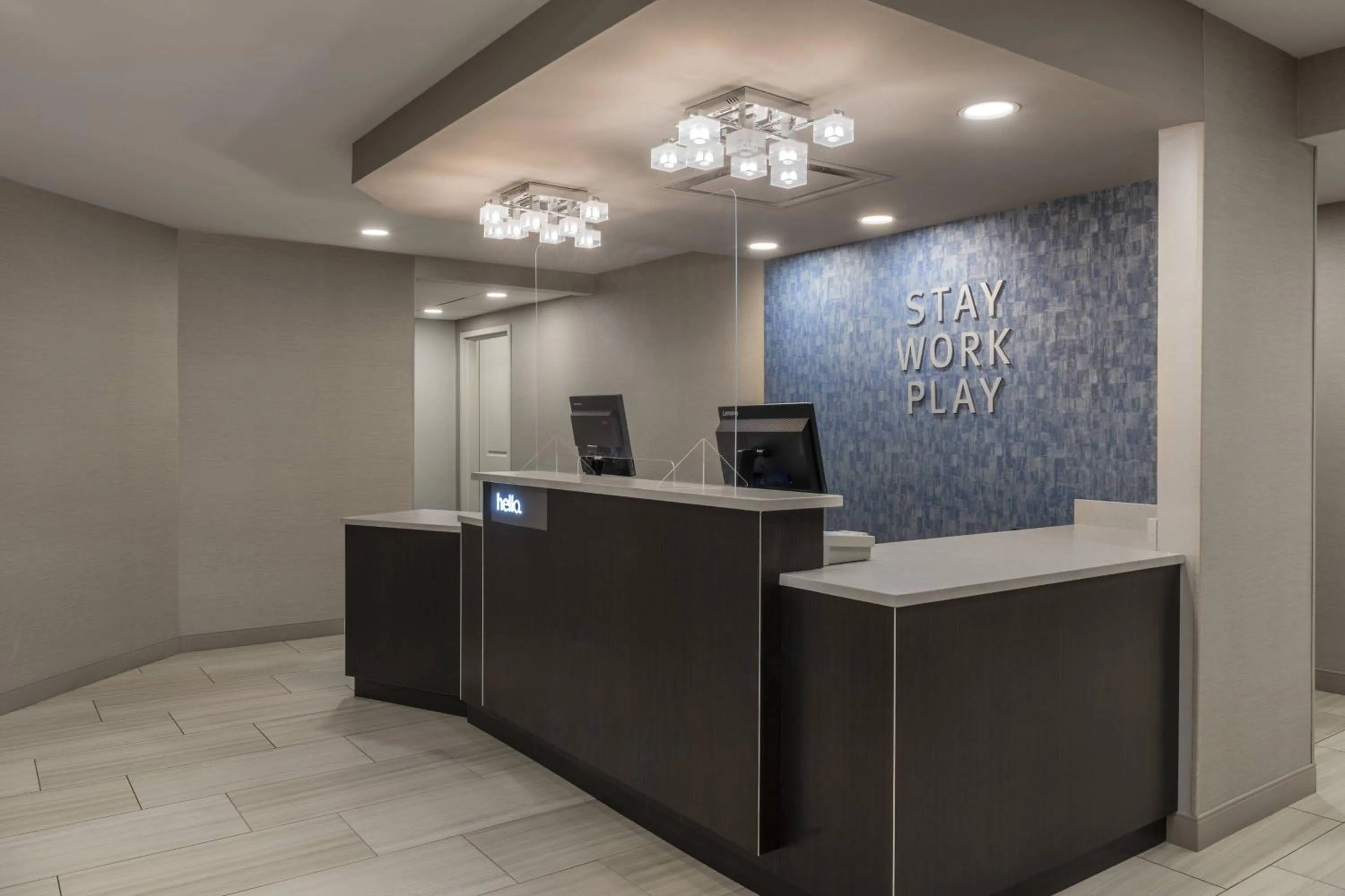 Lobby or reception in TownePlace Suites by Marriott Providence North Kingstown