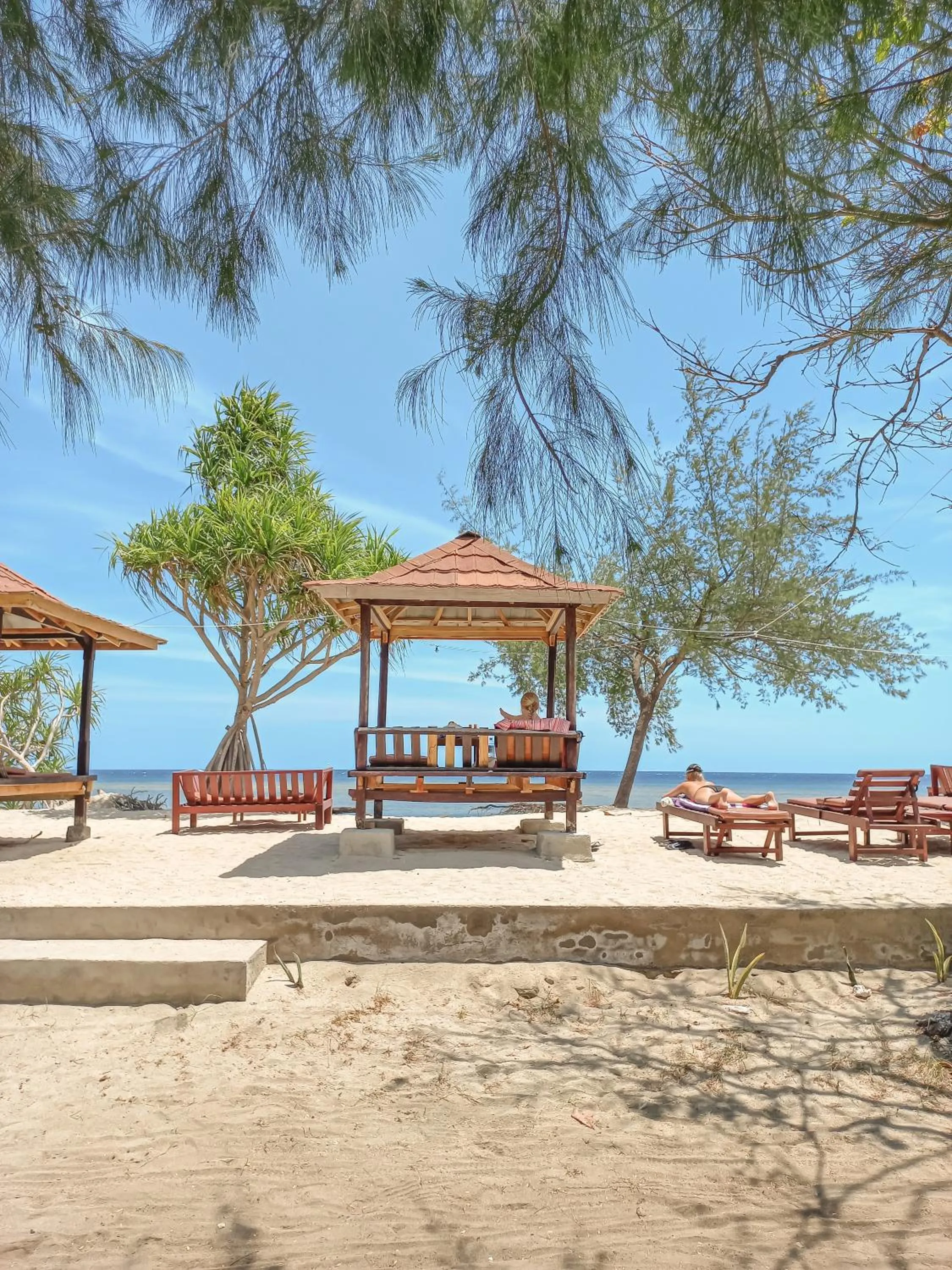 Beach in Nusa Indah Bungalows