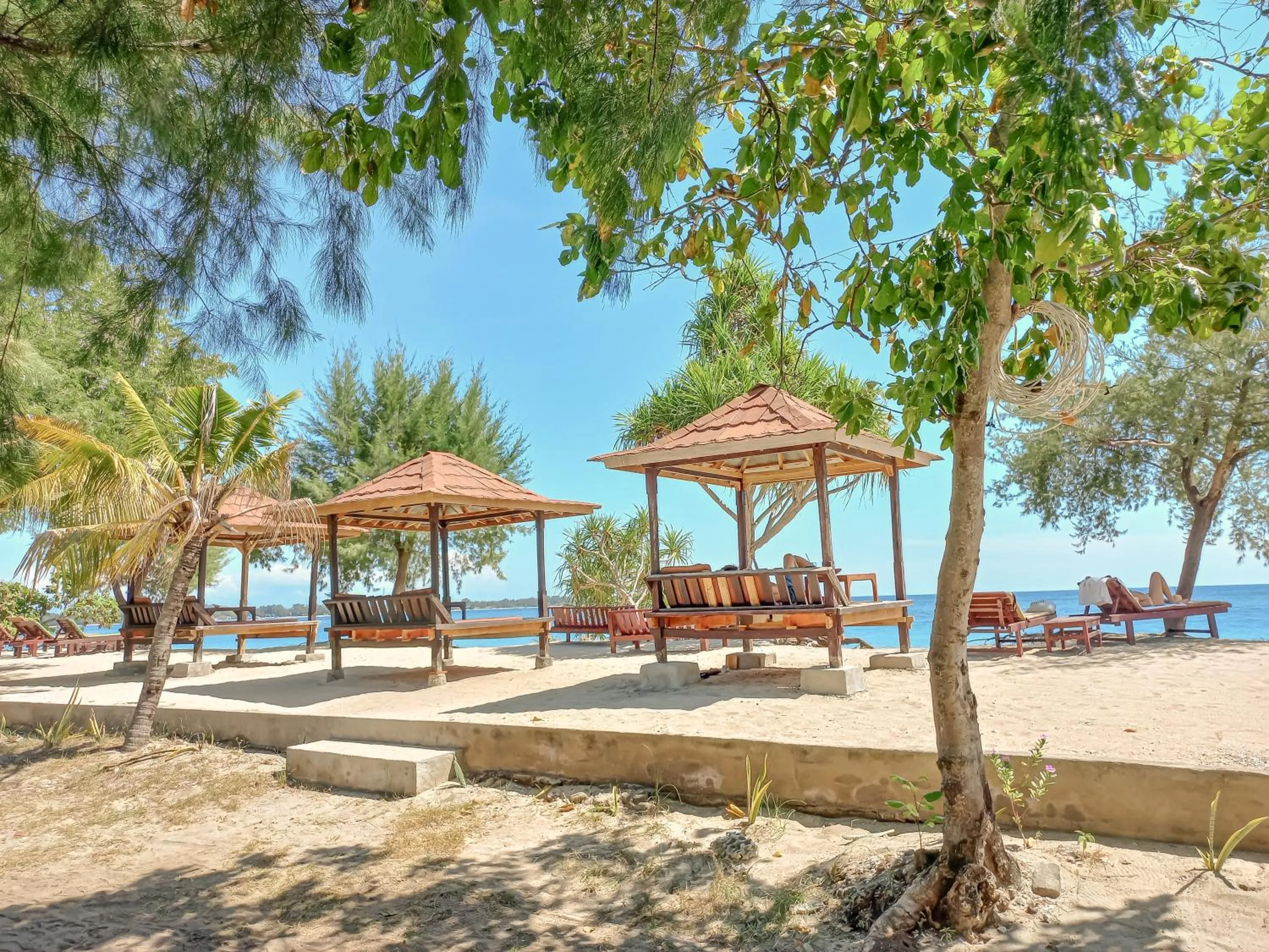 Beach in Nusa Indah Bungalows